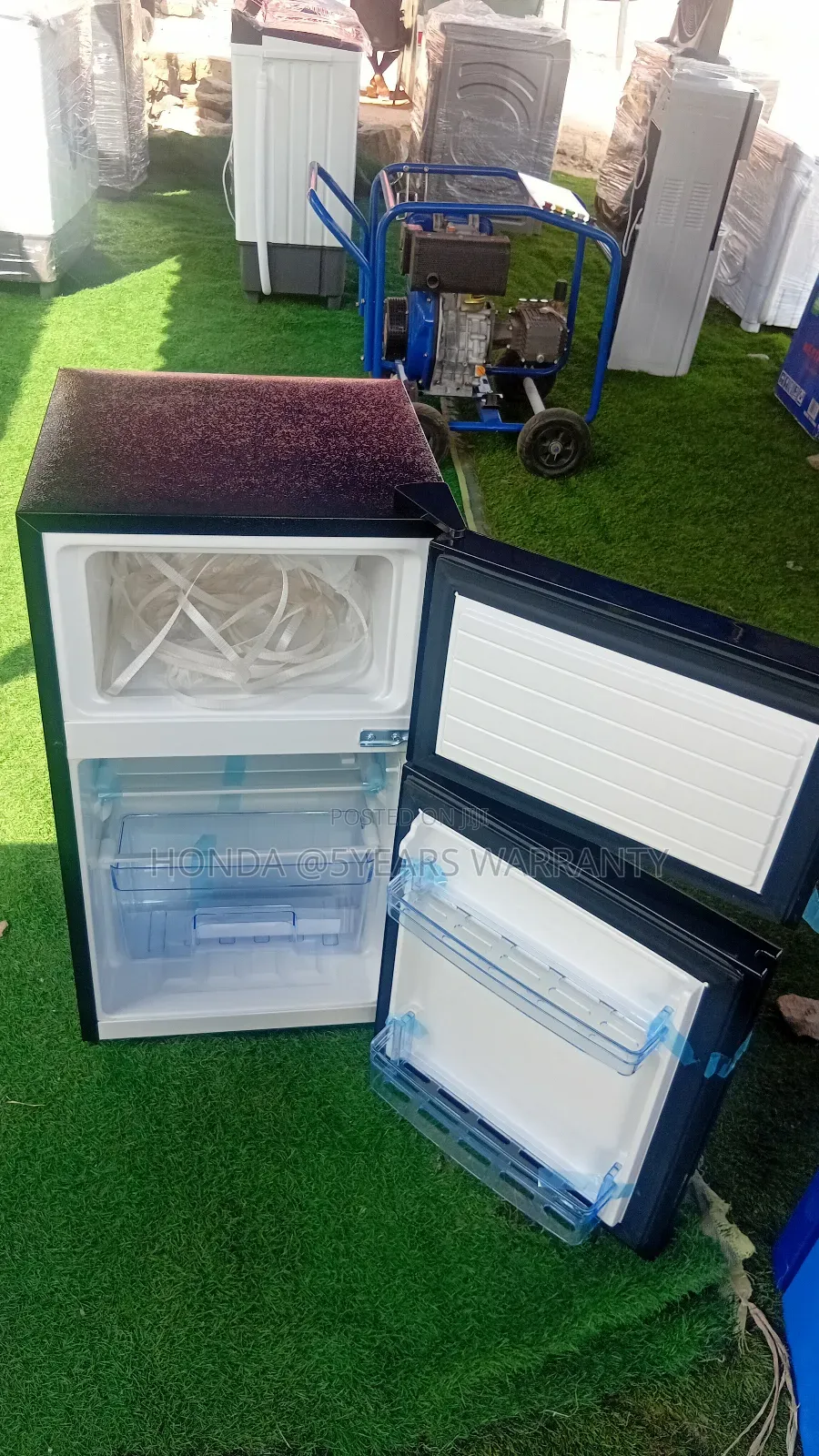 Westpool 80l Black Table-Top Fridge Freezer