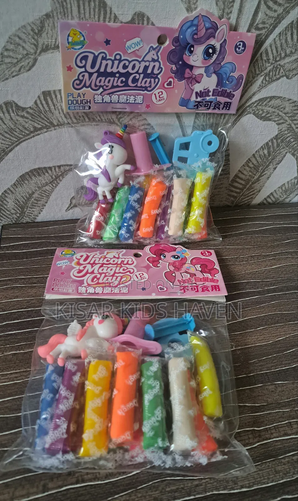 Unicorn Play Dough ( Price for the 2)