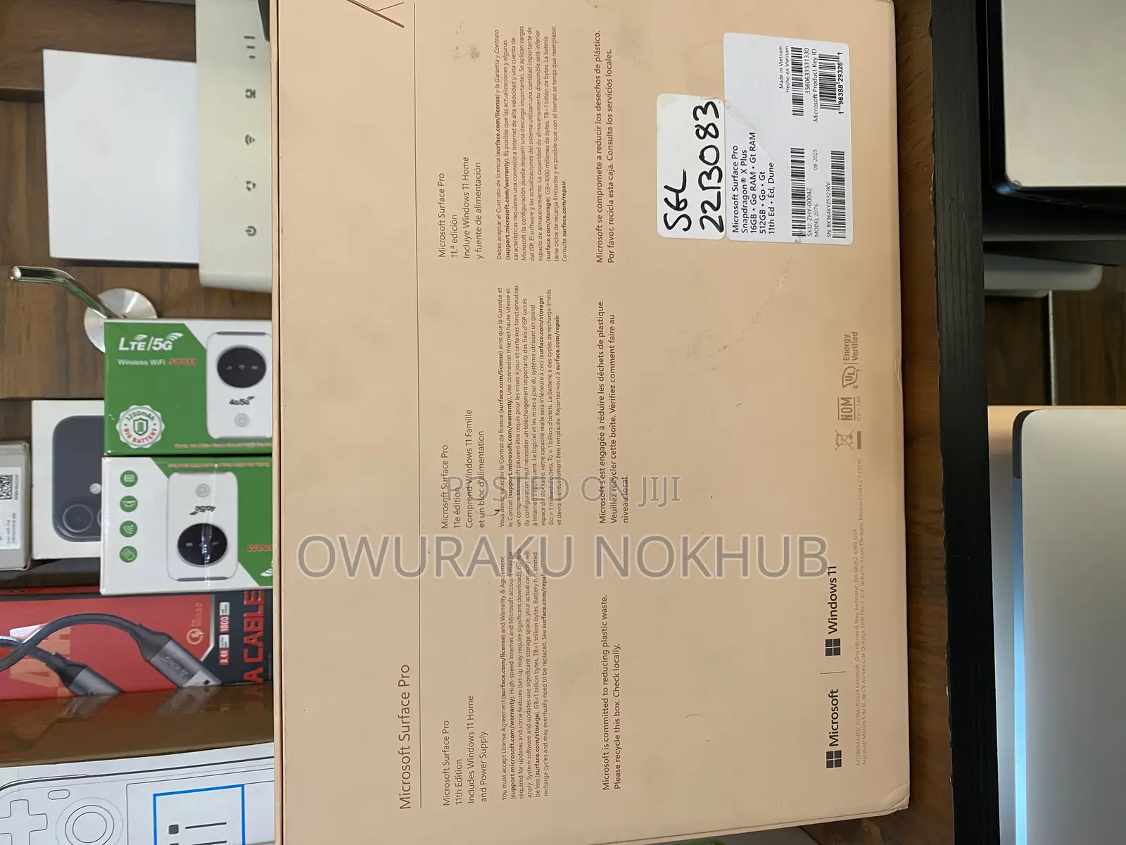 New Microsoft Surface Pro 11th Edition, a Copilot+ PC 16GB SSD 512GB
