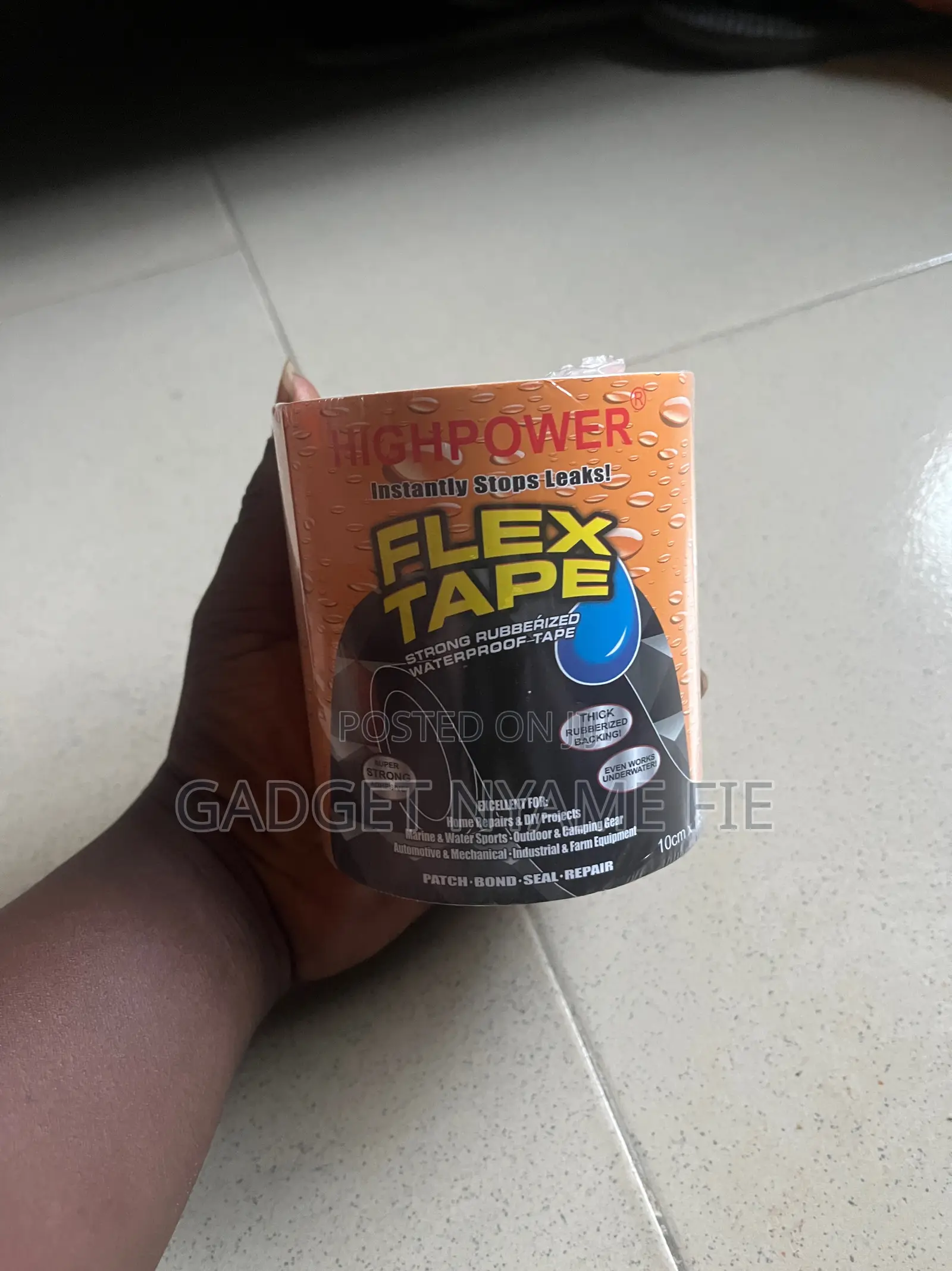 Flextape High Power Self Adhesive Antileak Tape - 1.52 Meters