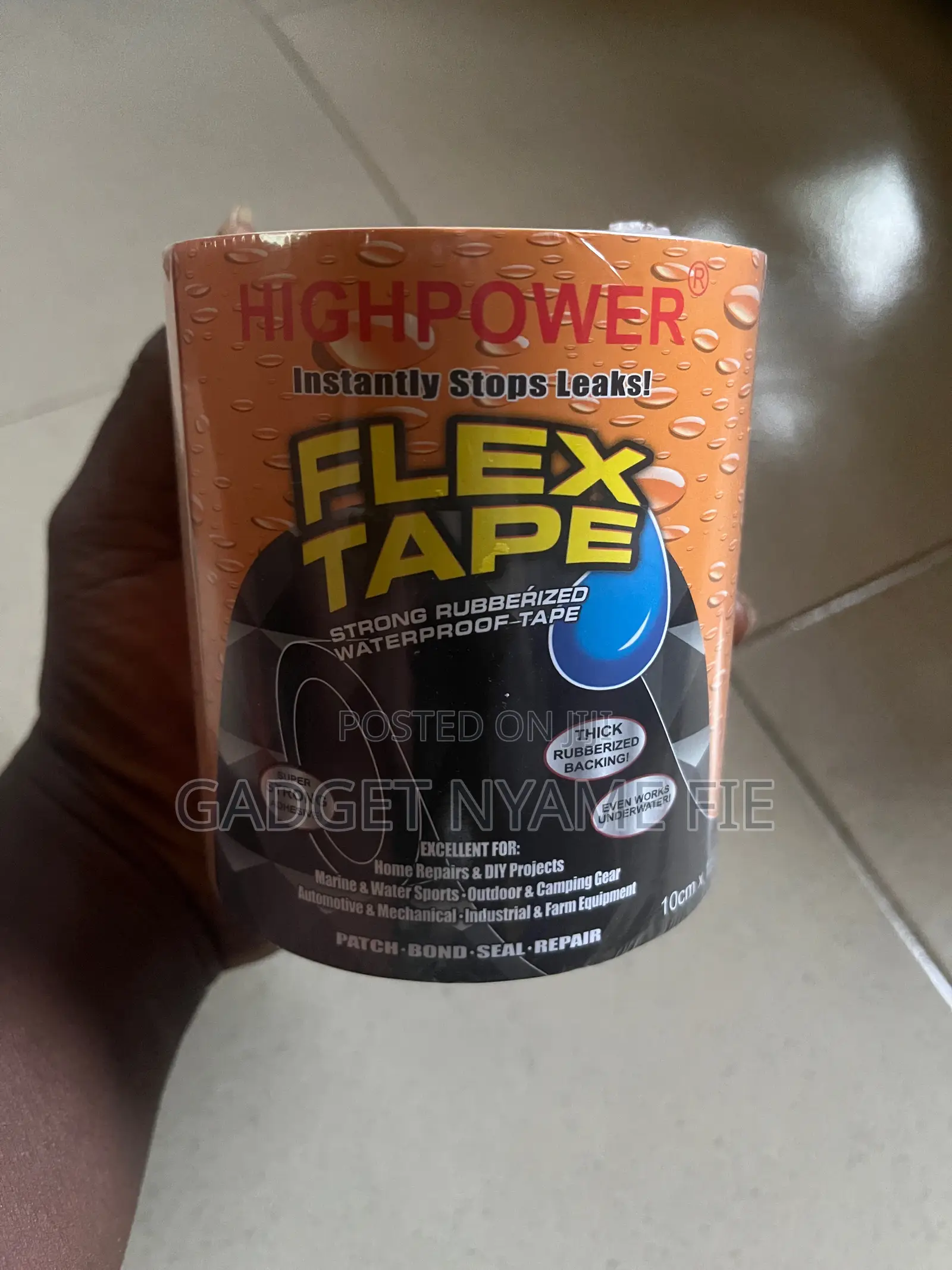 High Power Leak Repair Tape - 1.52m