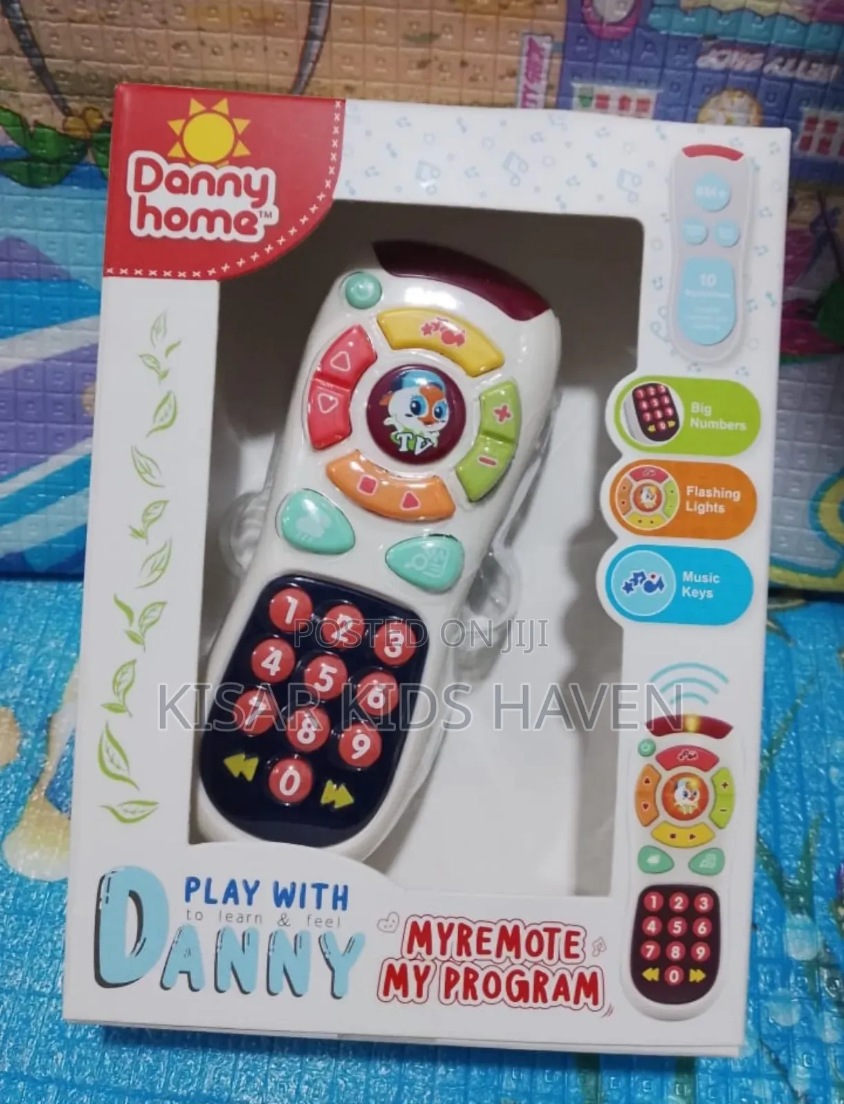 Baby Remote Toy With Music 6months to 1 and Half Year