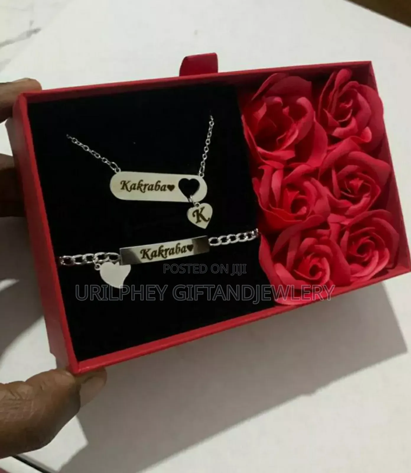 Gift Customize Necklace With Bracelet