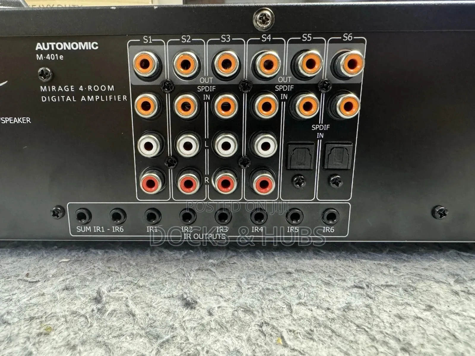 Autonomic Eseries Digital Amplifier | 50w X 8 Channels