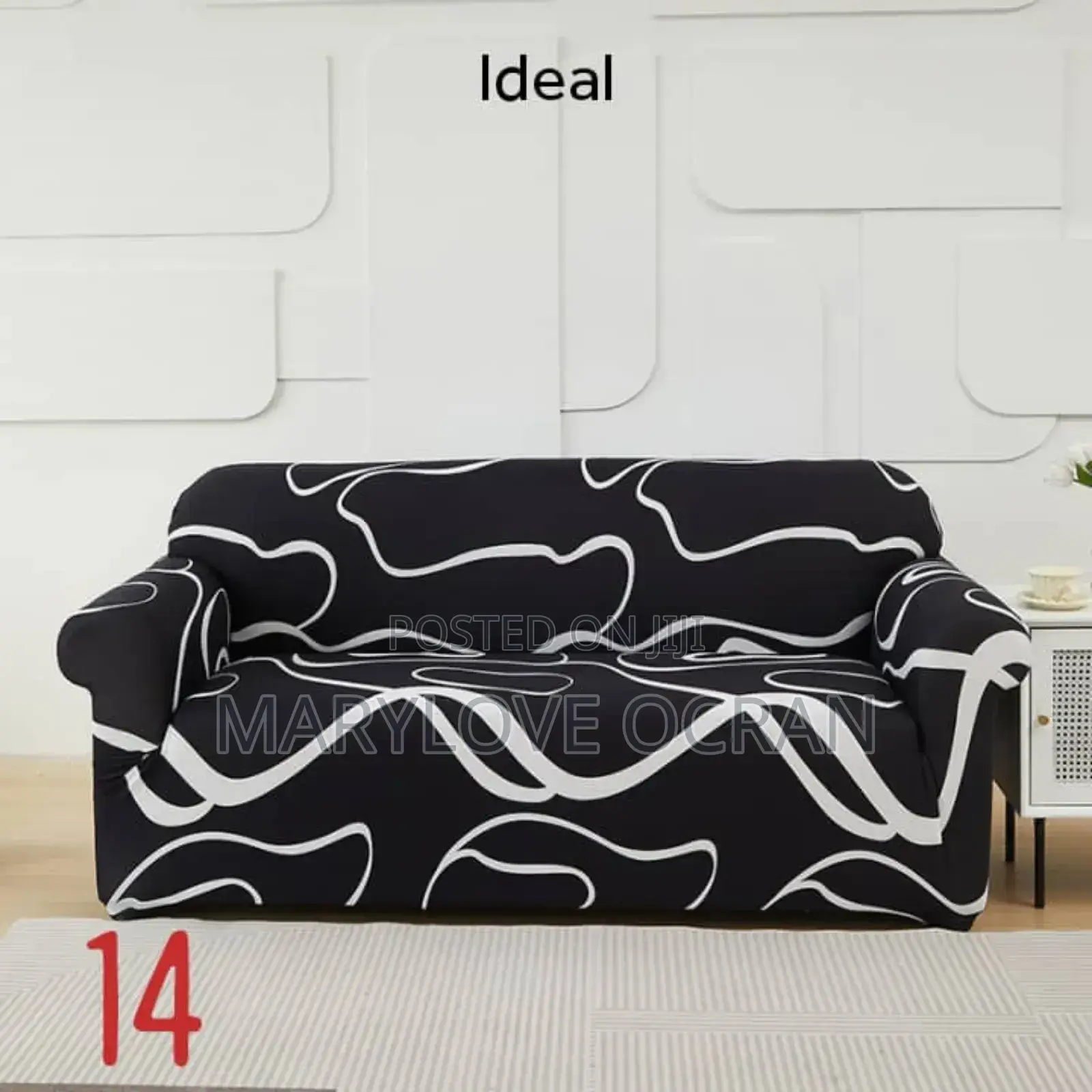 Fashionable Black Sofa Covers