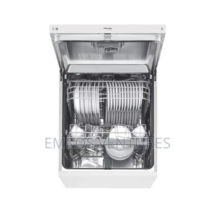 Lg Dfb512fw Quadwash Dishwasher, 14 Place Settings, Easyrack