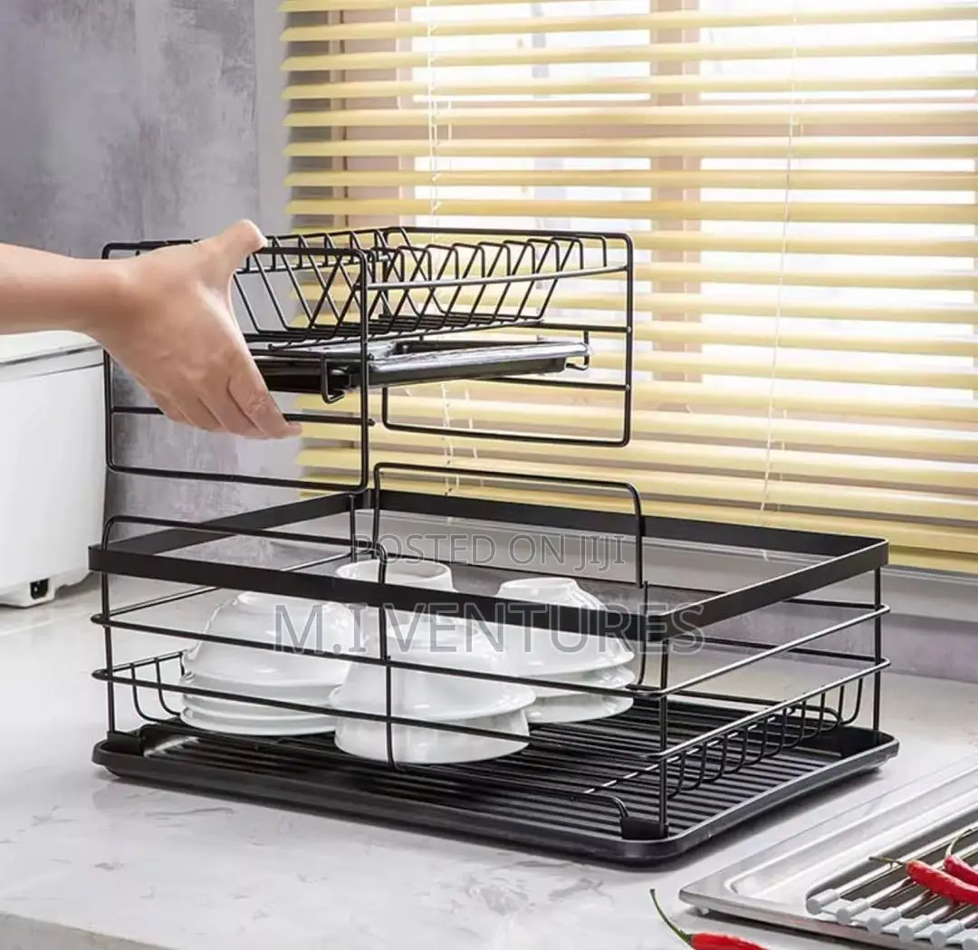 2 Tier Metal Dish Rack
