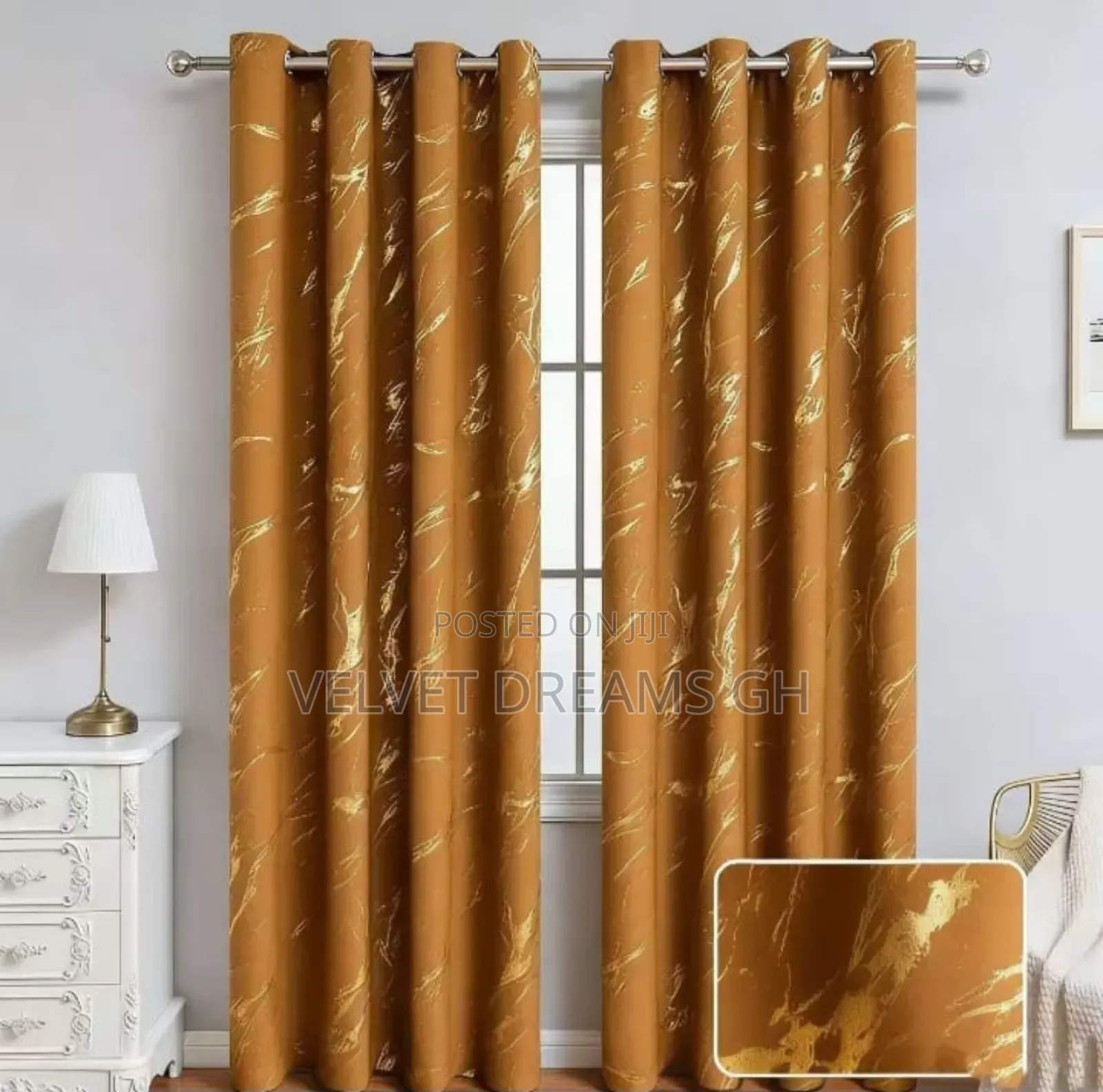 2-in-1 Pure Cotton Curtains – Quality Elegant