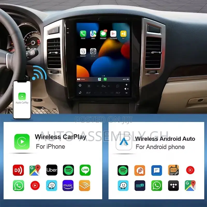 Mitsubishi Pajero 2010 - 2022 Original Wireless Screen Upgrade