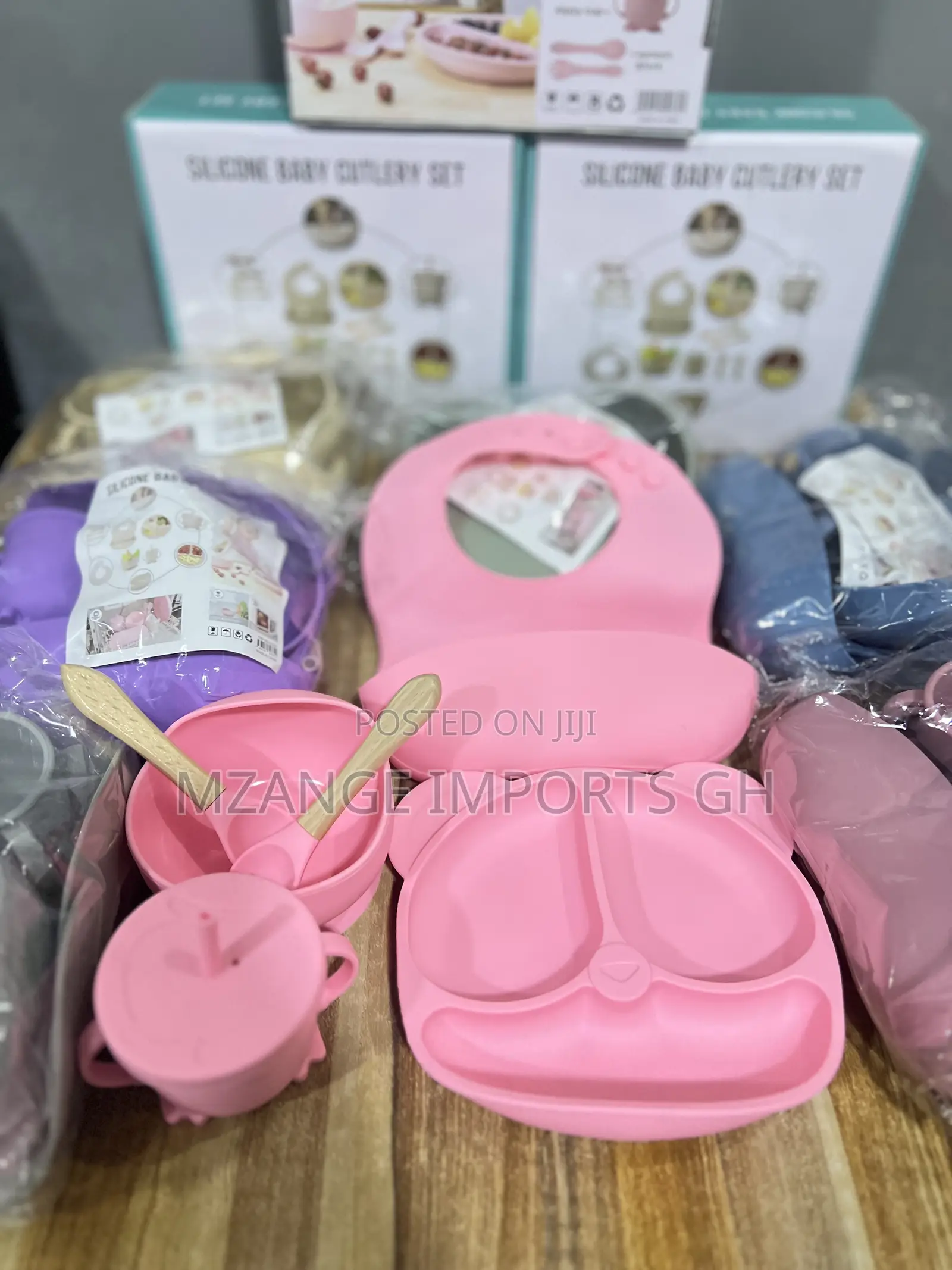 Silicone Baby Feeding Set