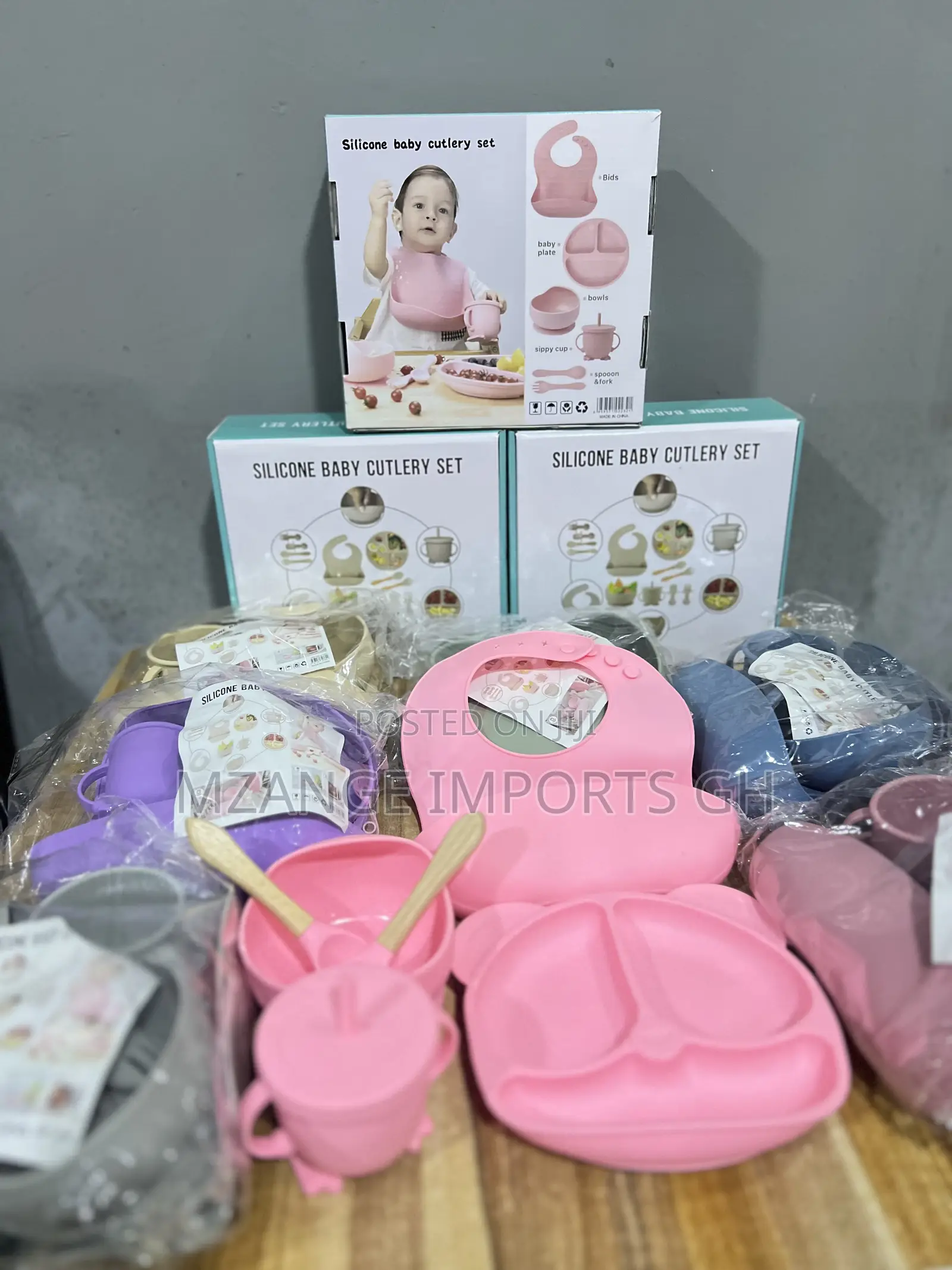 Silicone Baby Feeding Set