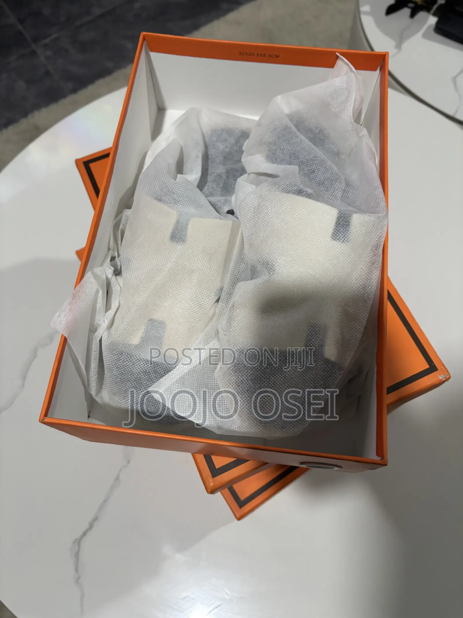 Hermes Italian Slippers in Rare Cream
