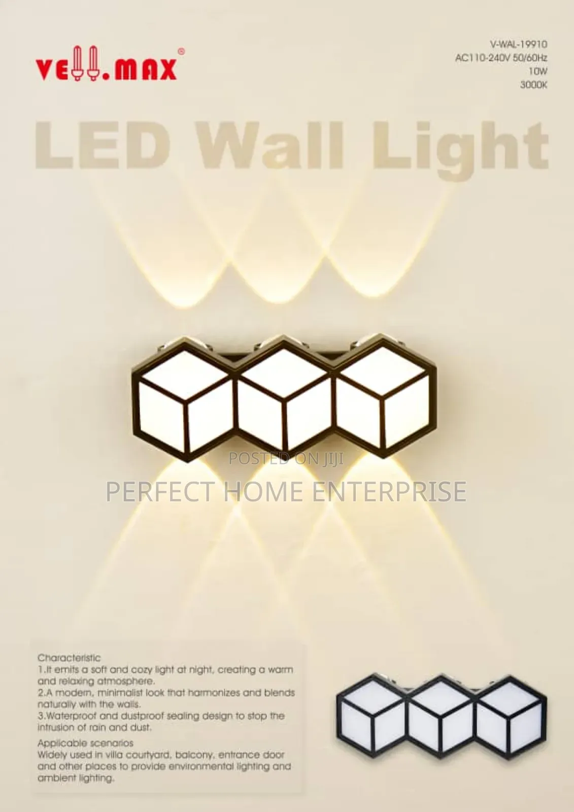 Wall Lamp 3 in 1