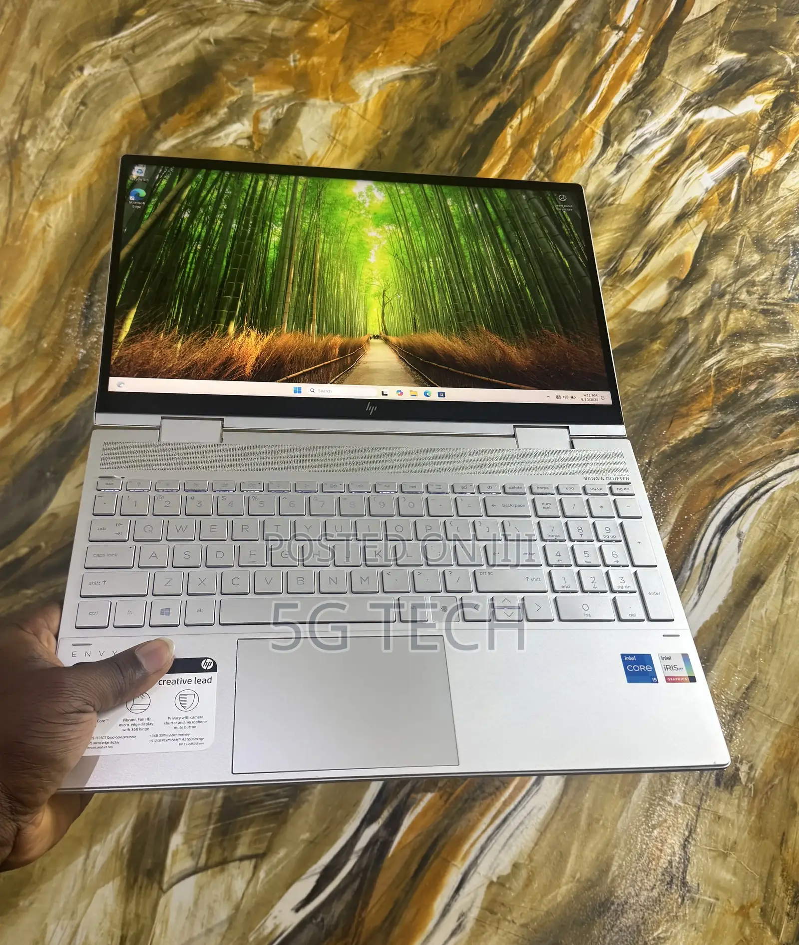 Laptop HP Envy x360 Convertible 15 es2xx 16GB Intel Core i5 SSD 256GB