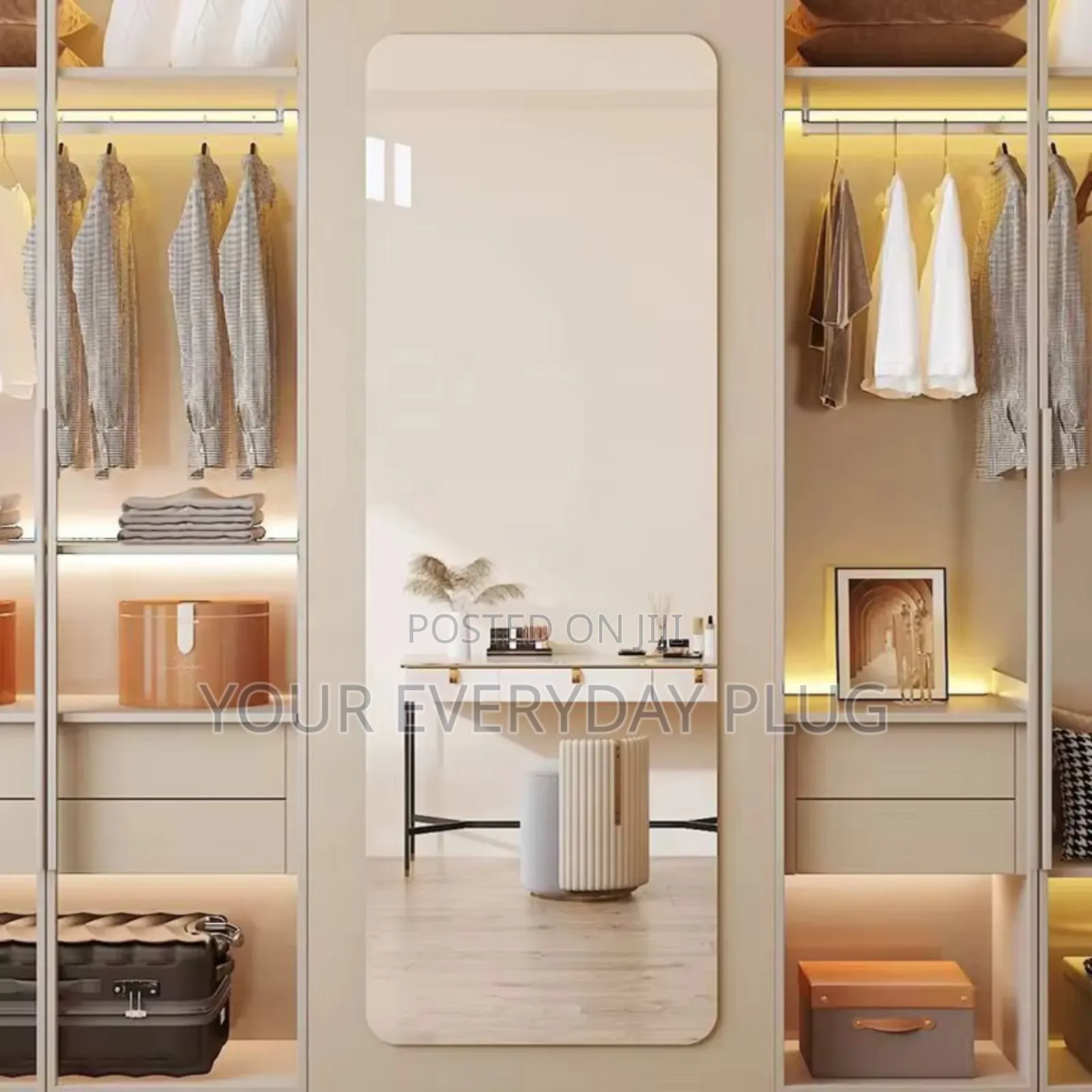 Acrylic Mounted Mirror for Bathroom , Living Room Etc