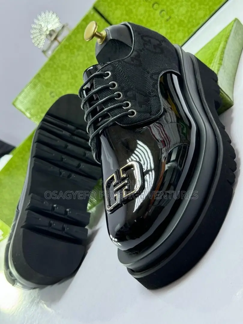 Classic and Premium Gucci Shoe Black