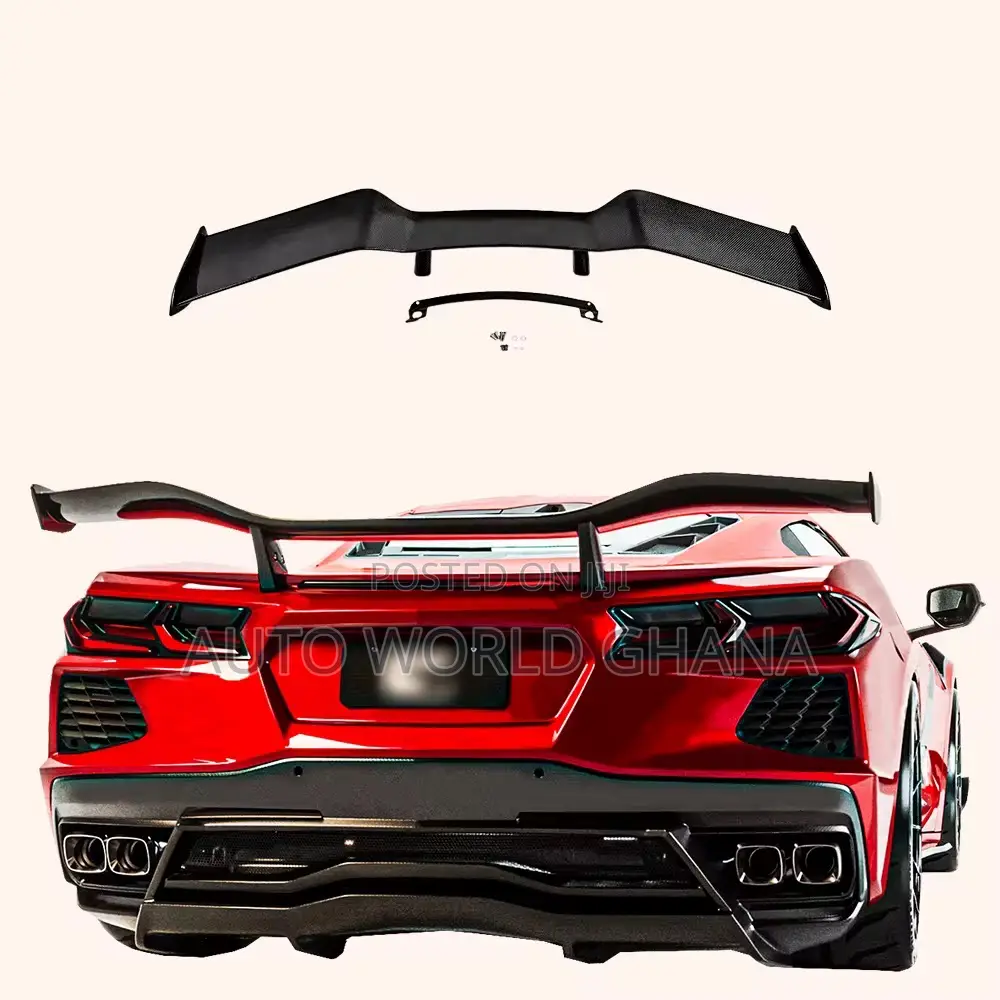 Chevrolet Corvette 2019-2024 Rear Boot Wing Spoiler