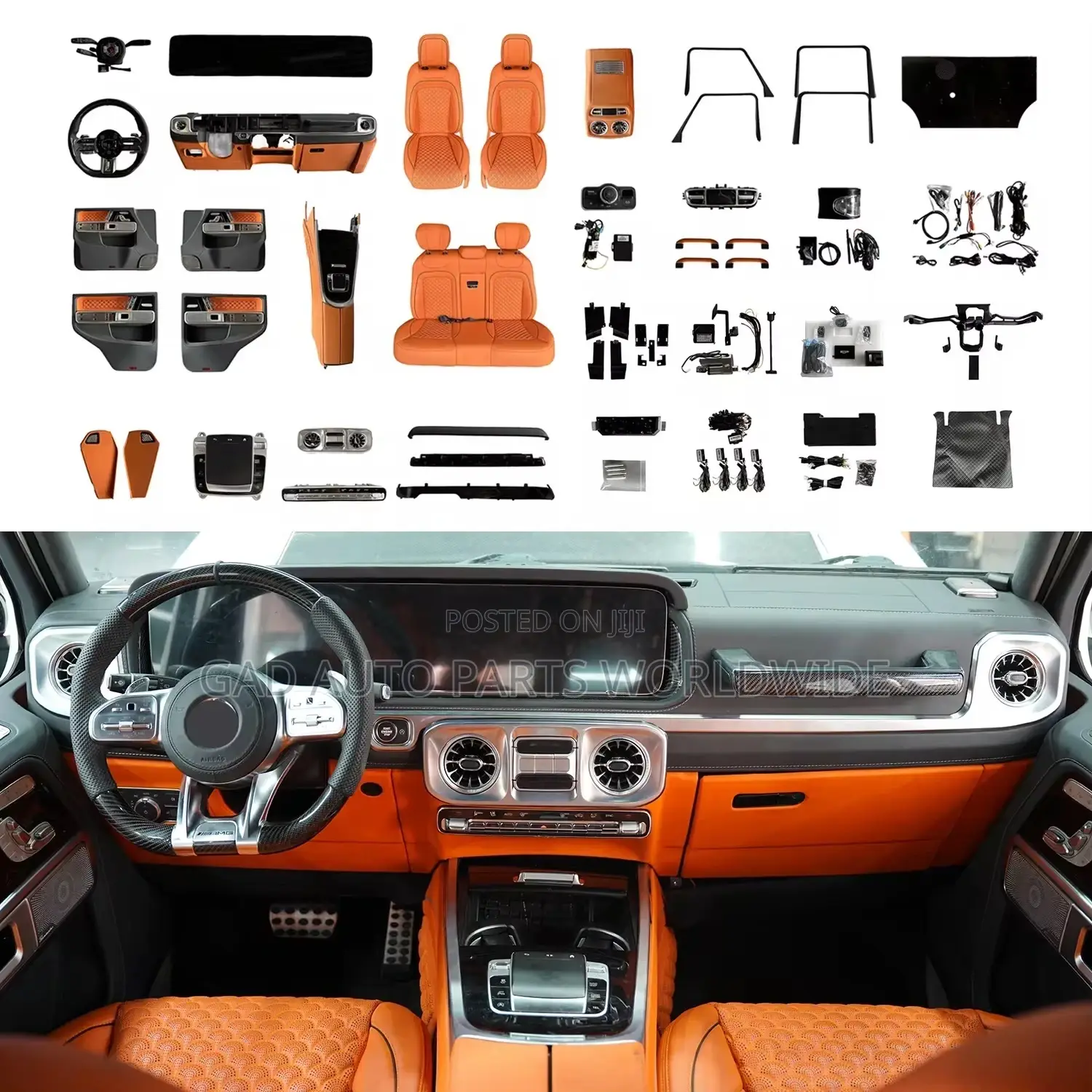 Mercedes Benz G Class Interior Upgrade Kits Available