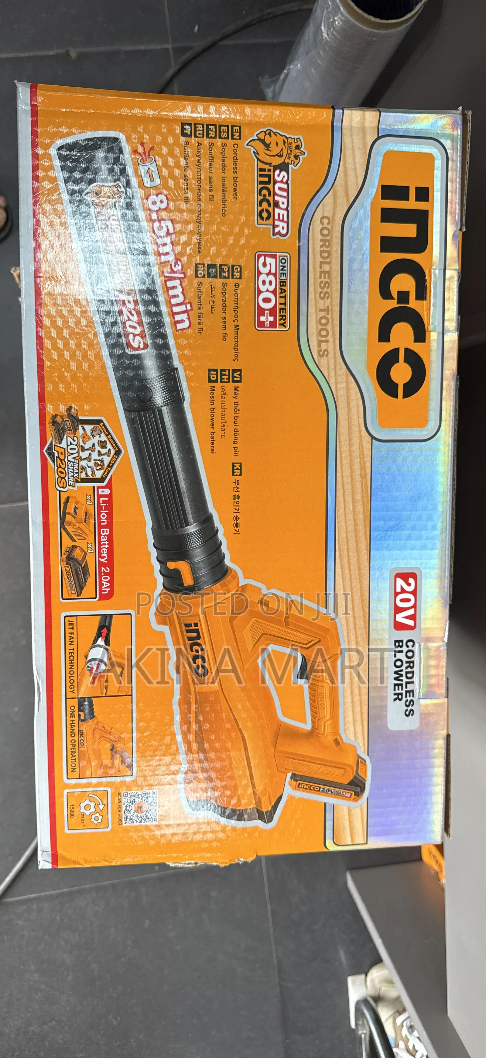Cordless Power Airblower 20v Cordless Blower