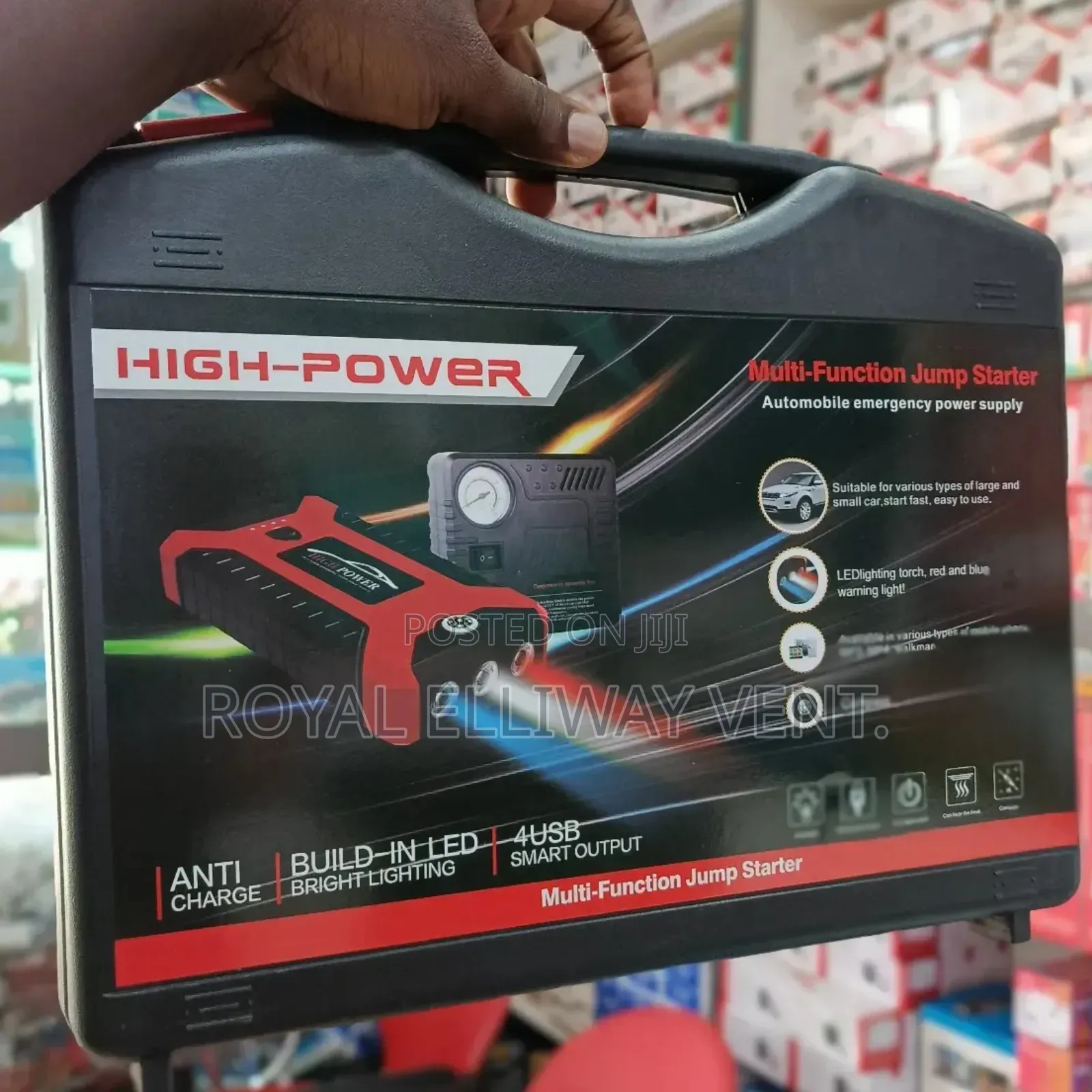 Auto Mobile Emergency Jump Starter
