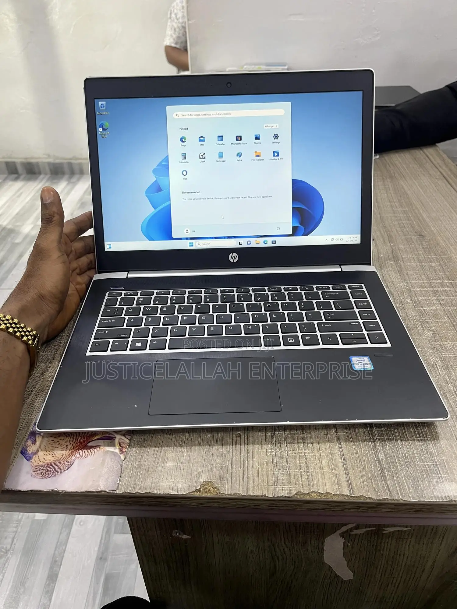 Laptop HP ProBook 440 G5 16GB Intel Core I5 SSD 16 GB