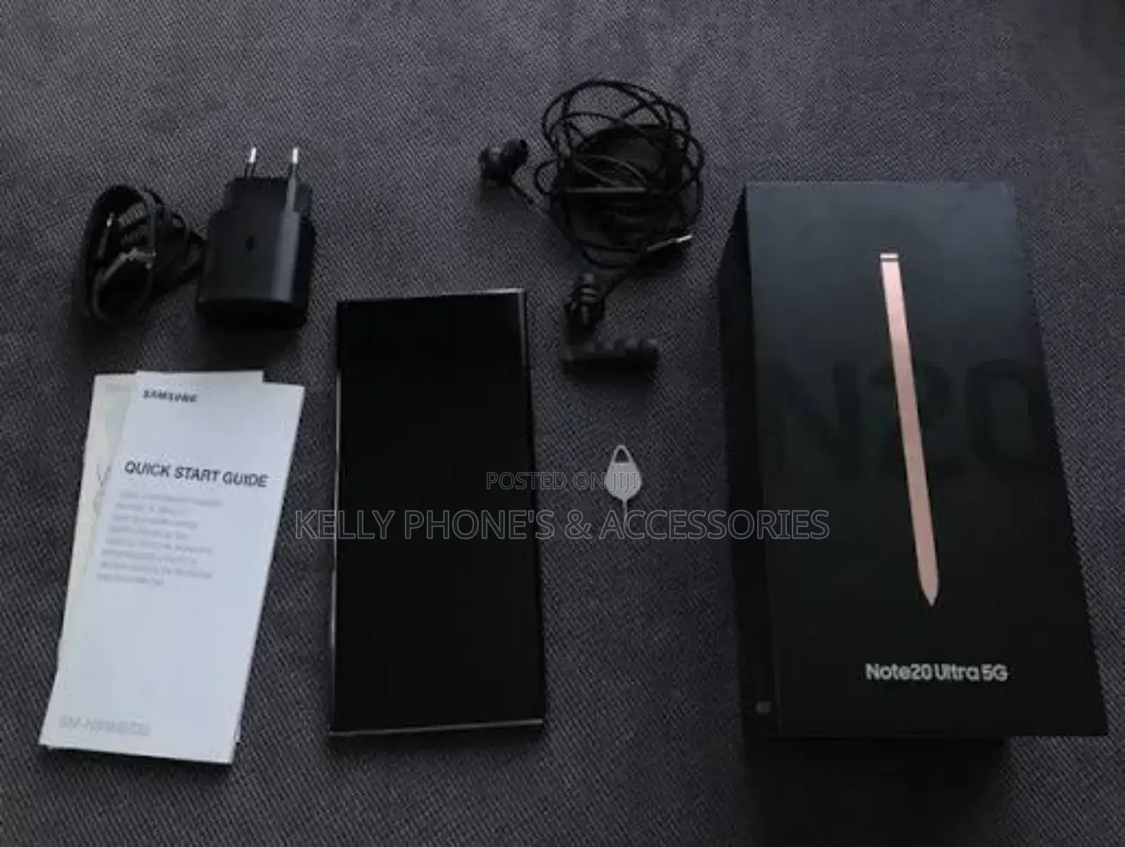 New Samsung Galaxy Note 20 Ultra 5G 128 GB Black