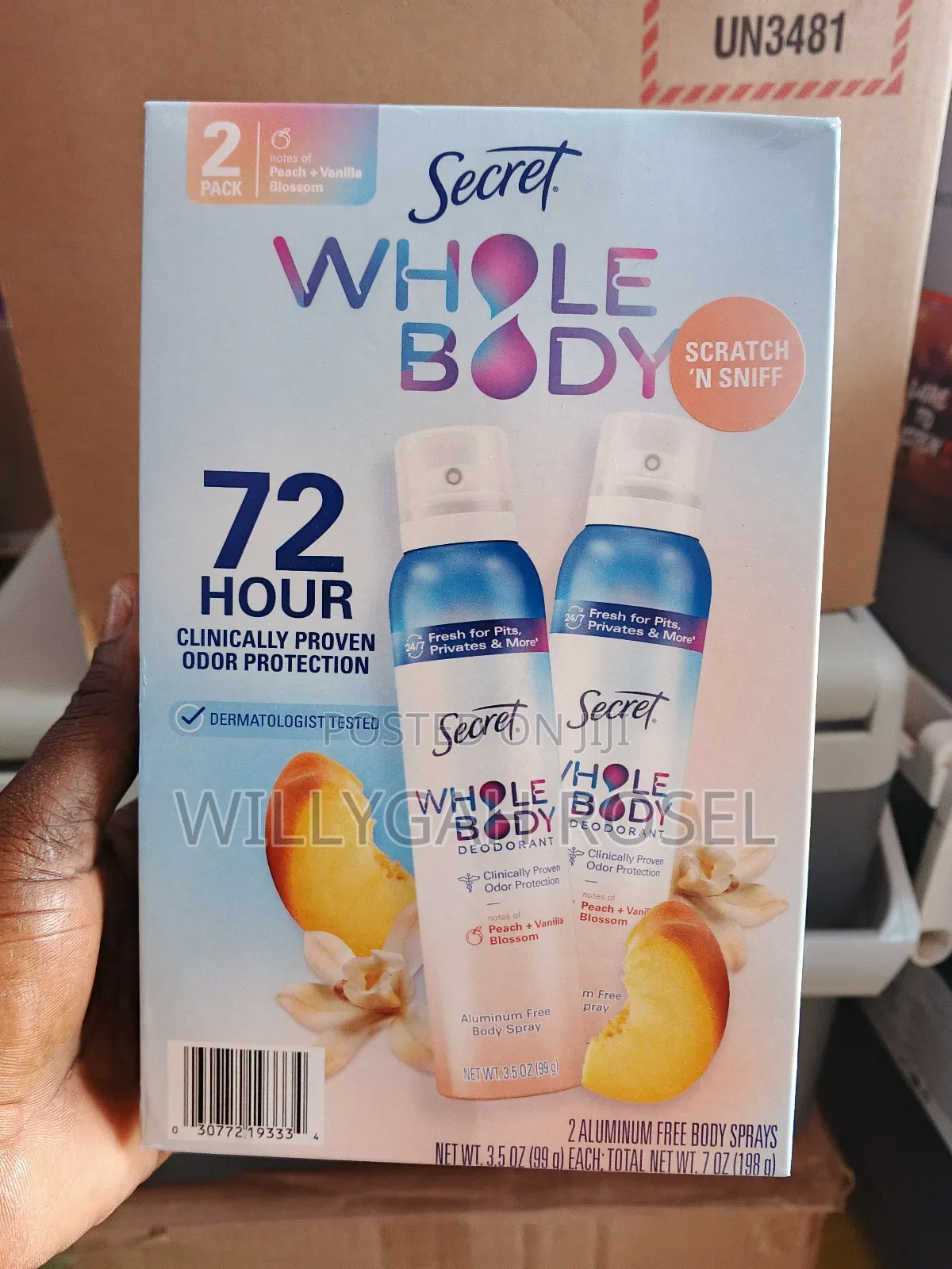 2packs Whole Body Deodorant
