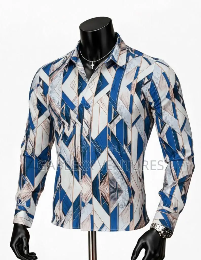 Stretchy Design Long Sleeves Shirts