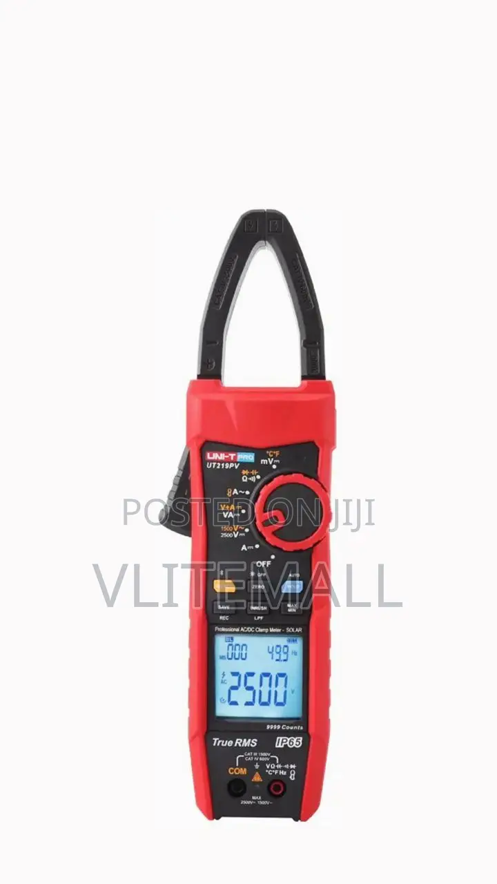 Ut219pv
Professional Ac De Clamp Meter Solar