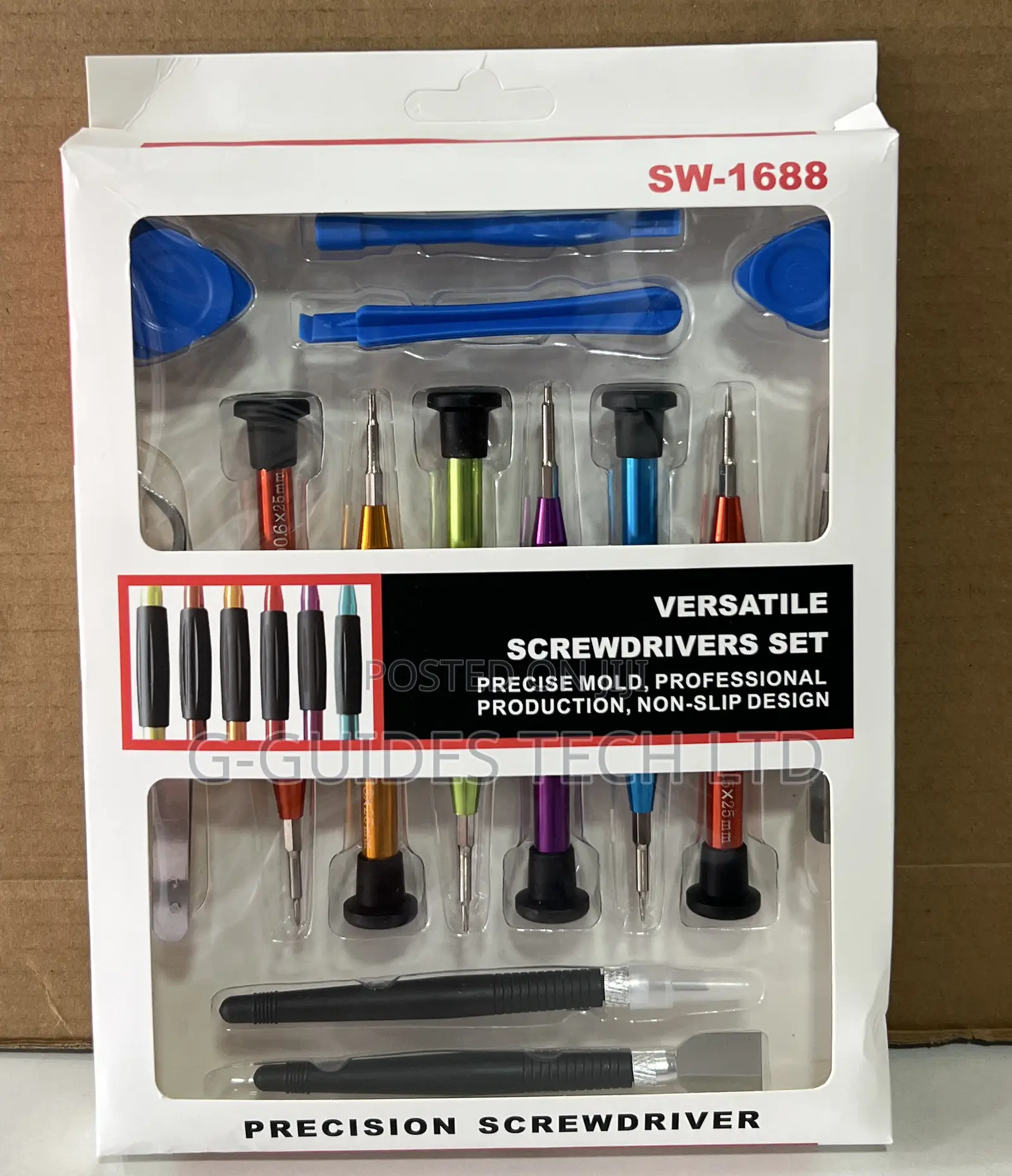 Sw-1688 Versatile Precision Screwdriver Set for Phone, Laptop, Tablet