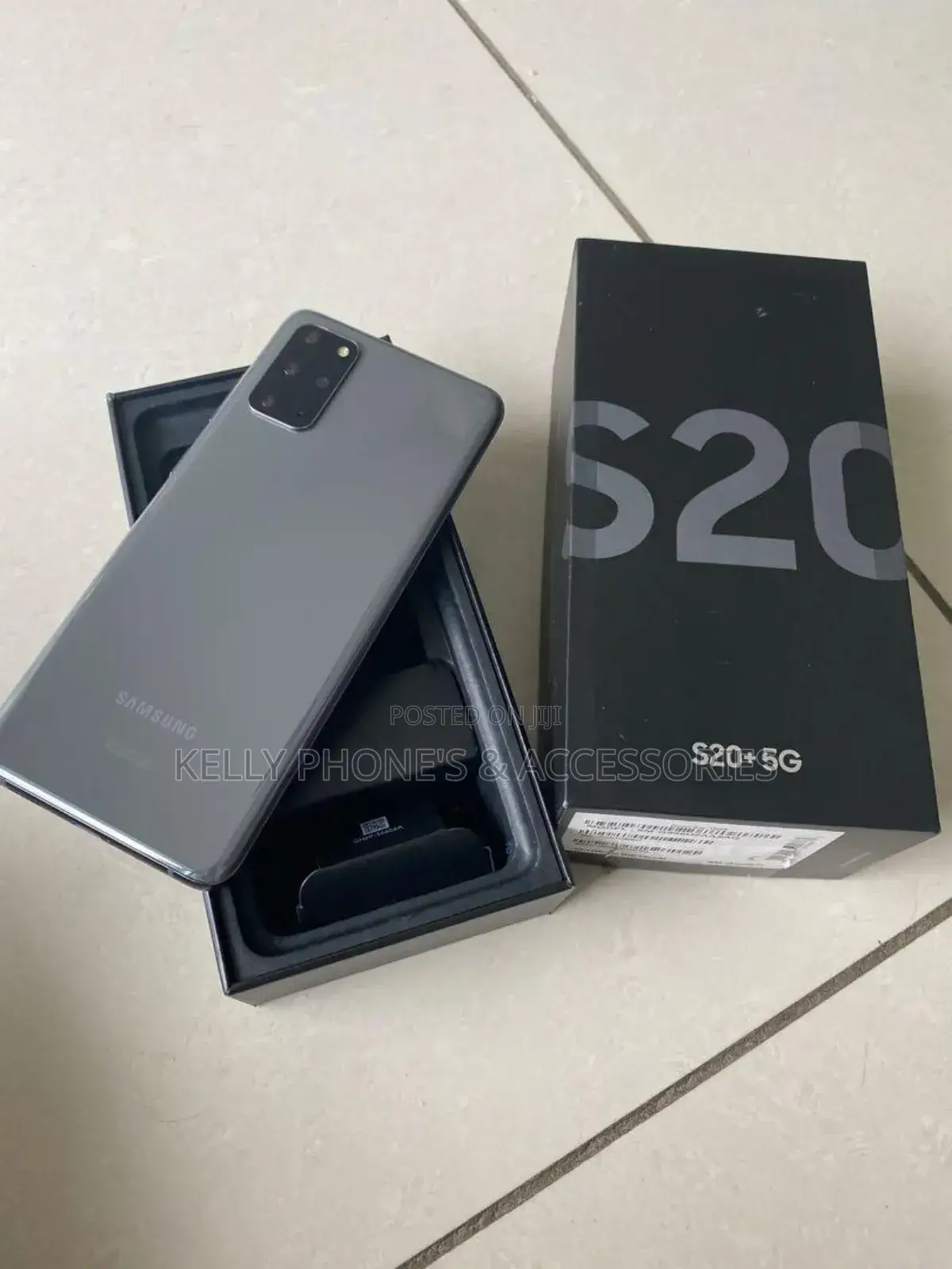 New Samsung Galaxy S20+ 5G 256 GB Black