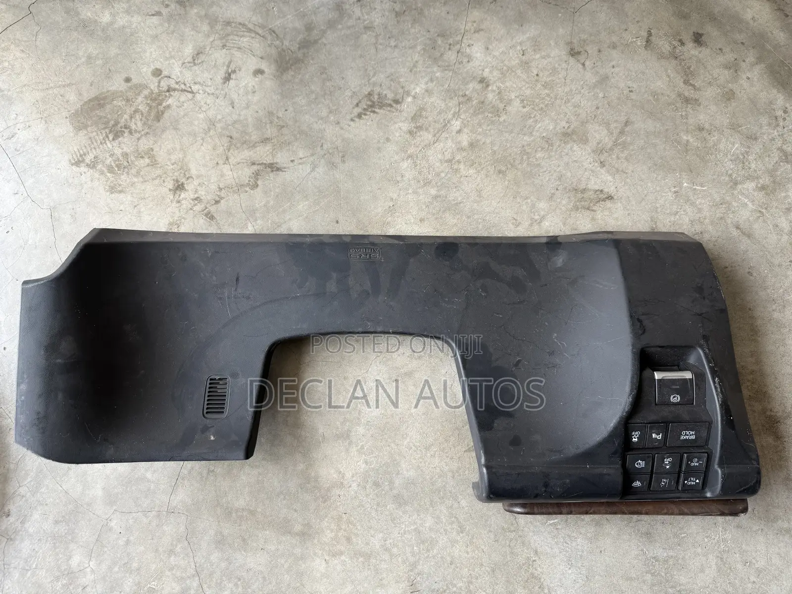 19 20 21 Acura Rdx Dashboard Left Lower Trim Cover Black Oem