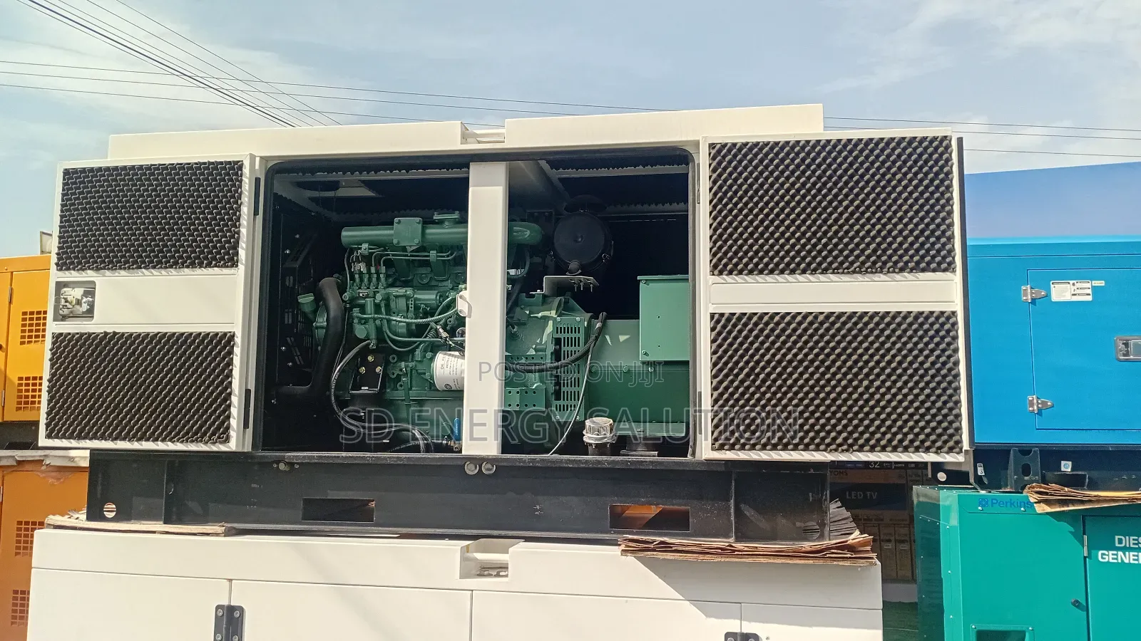 Perkins 50kva Silent Generator for Homes Business