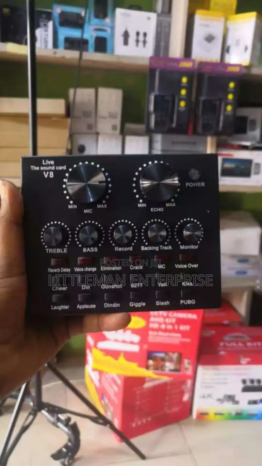 V8 Sound Card