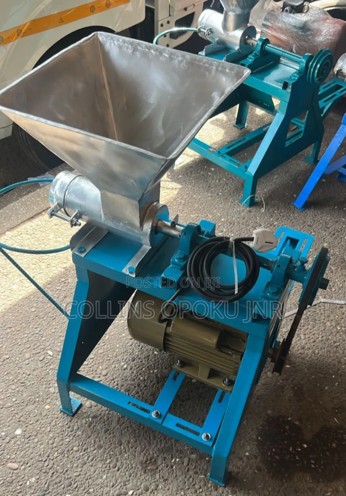 Commercial Fufu Machine With Electric Motor