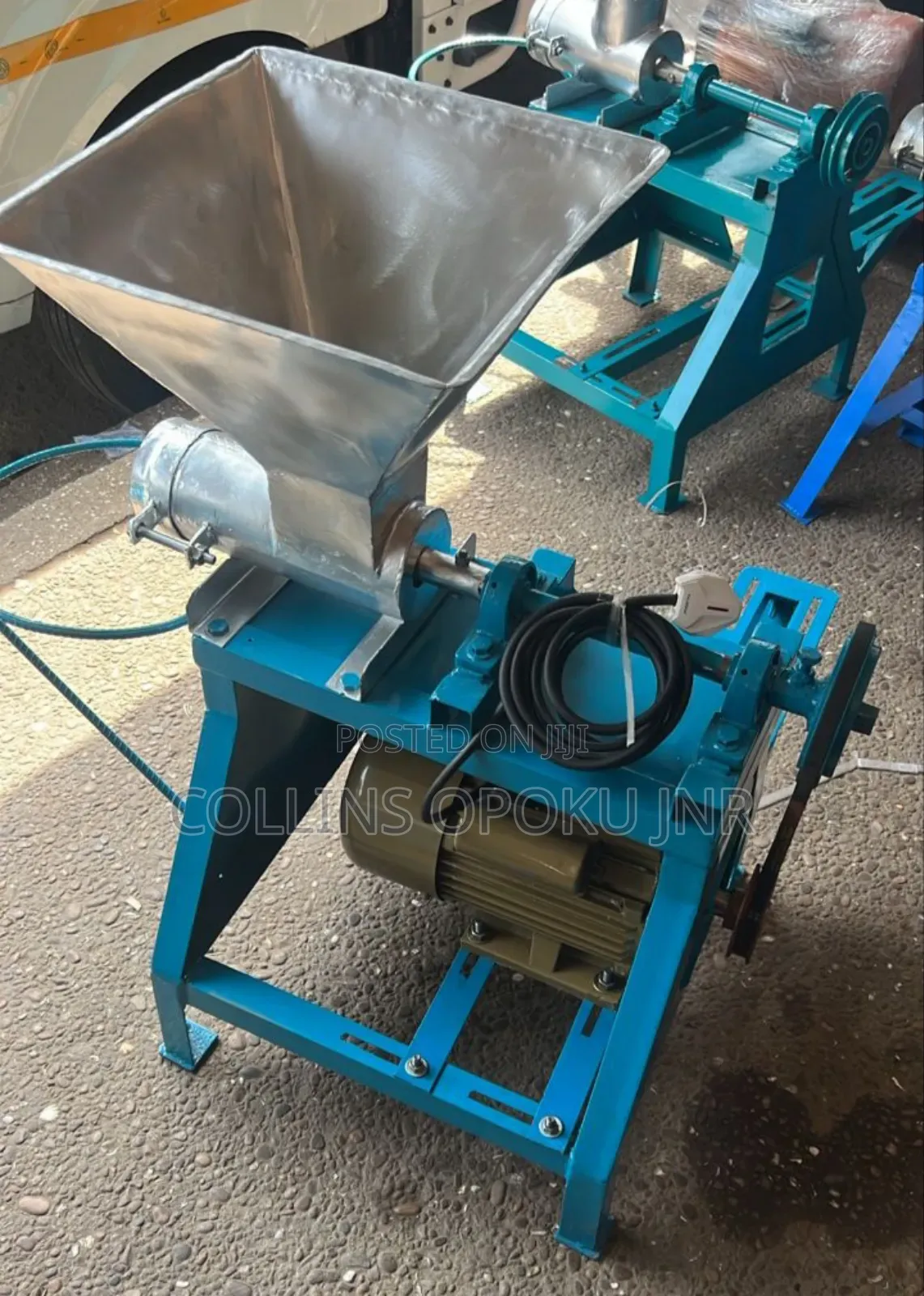 Commercial Fufu Machine With Electric Motor