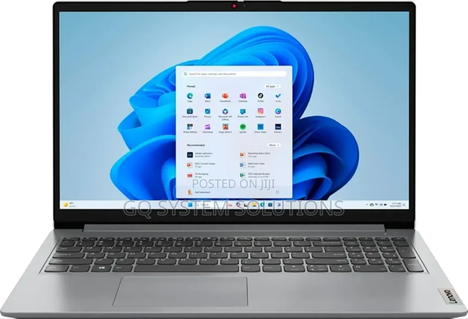 New Laptop Lenovo IdeaPad 1 8GB Intel Core i3 SSD 256GB