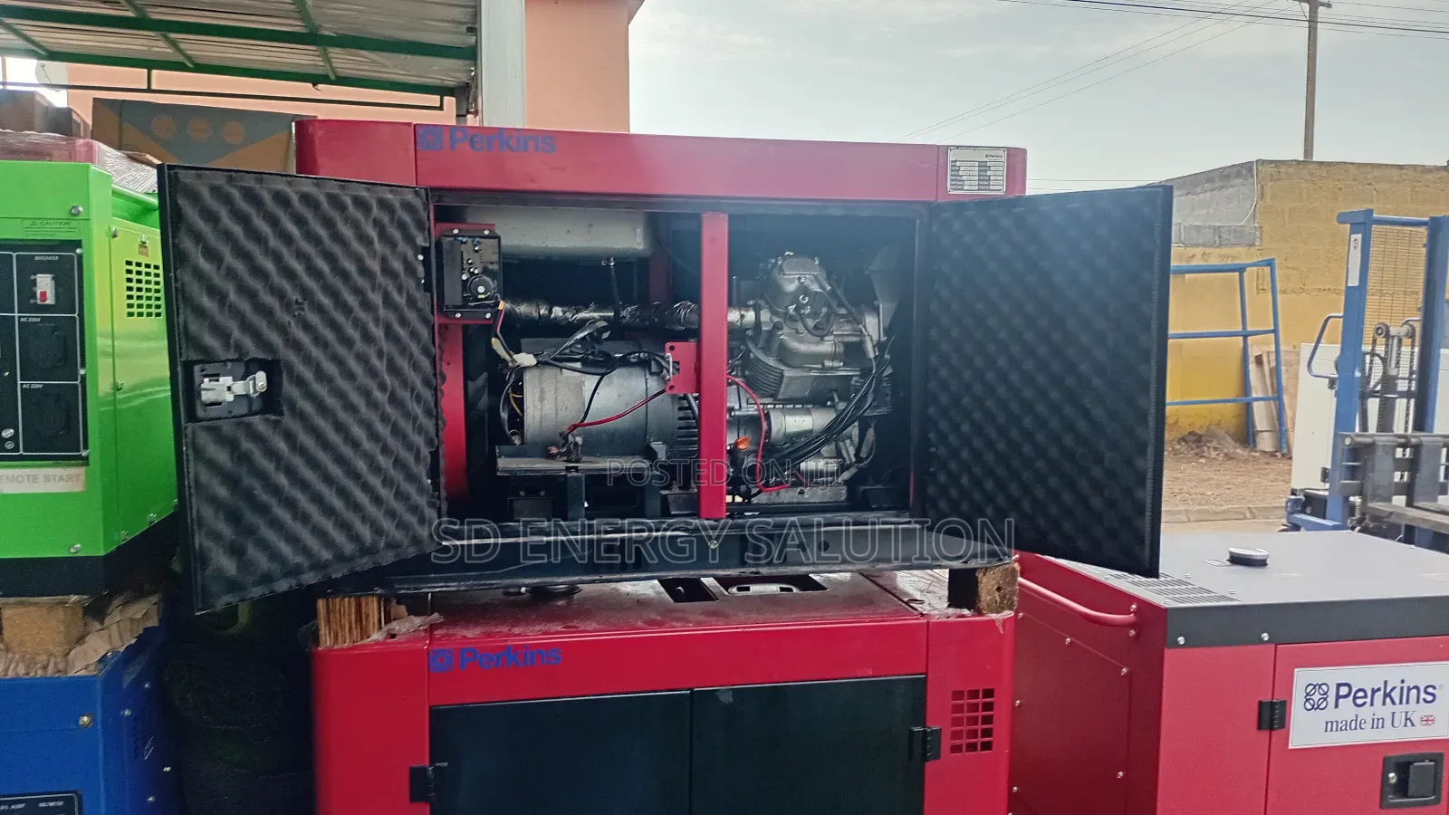 Perkins 18kva Heavy-Duty Backup Generator