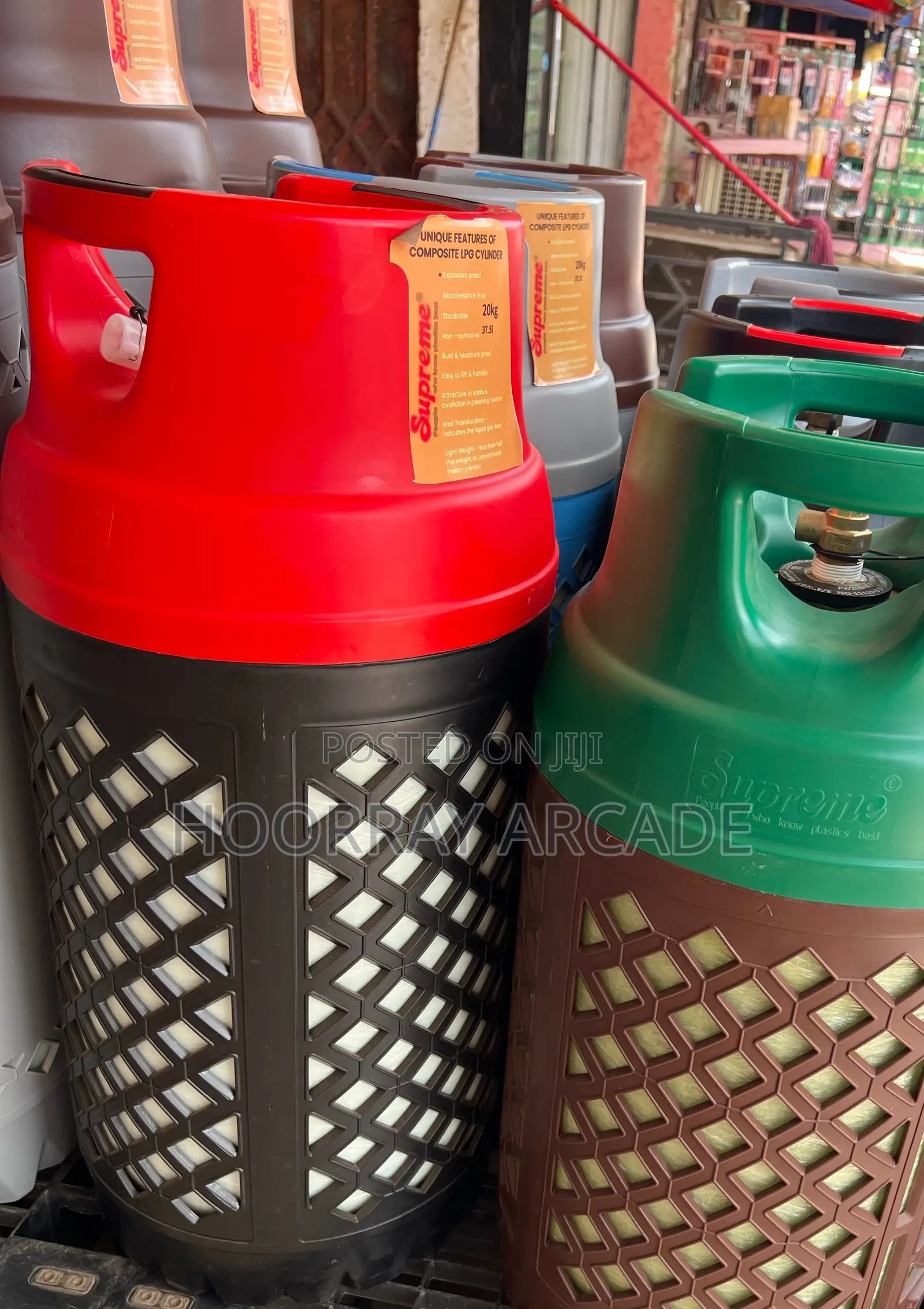Supreme Composite LPG Cylinder 20kg (37.5l)