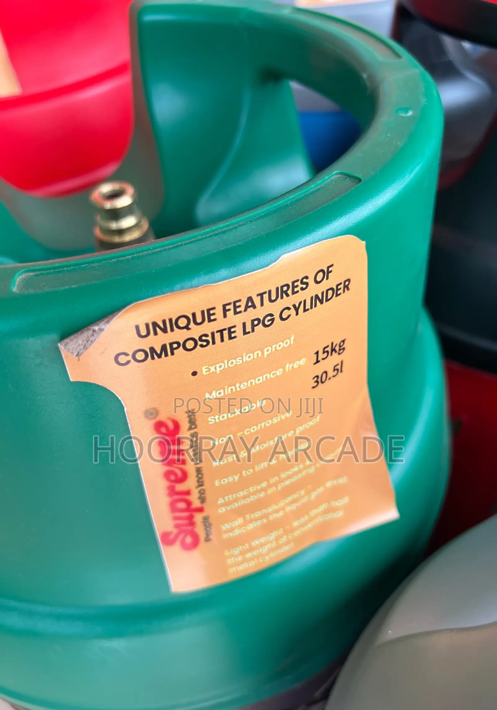Supreme Composite LPG Cylinder 15kg