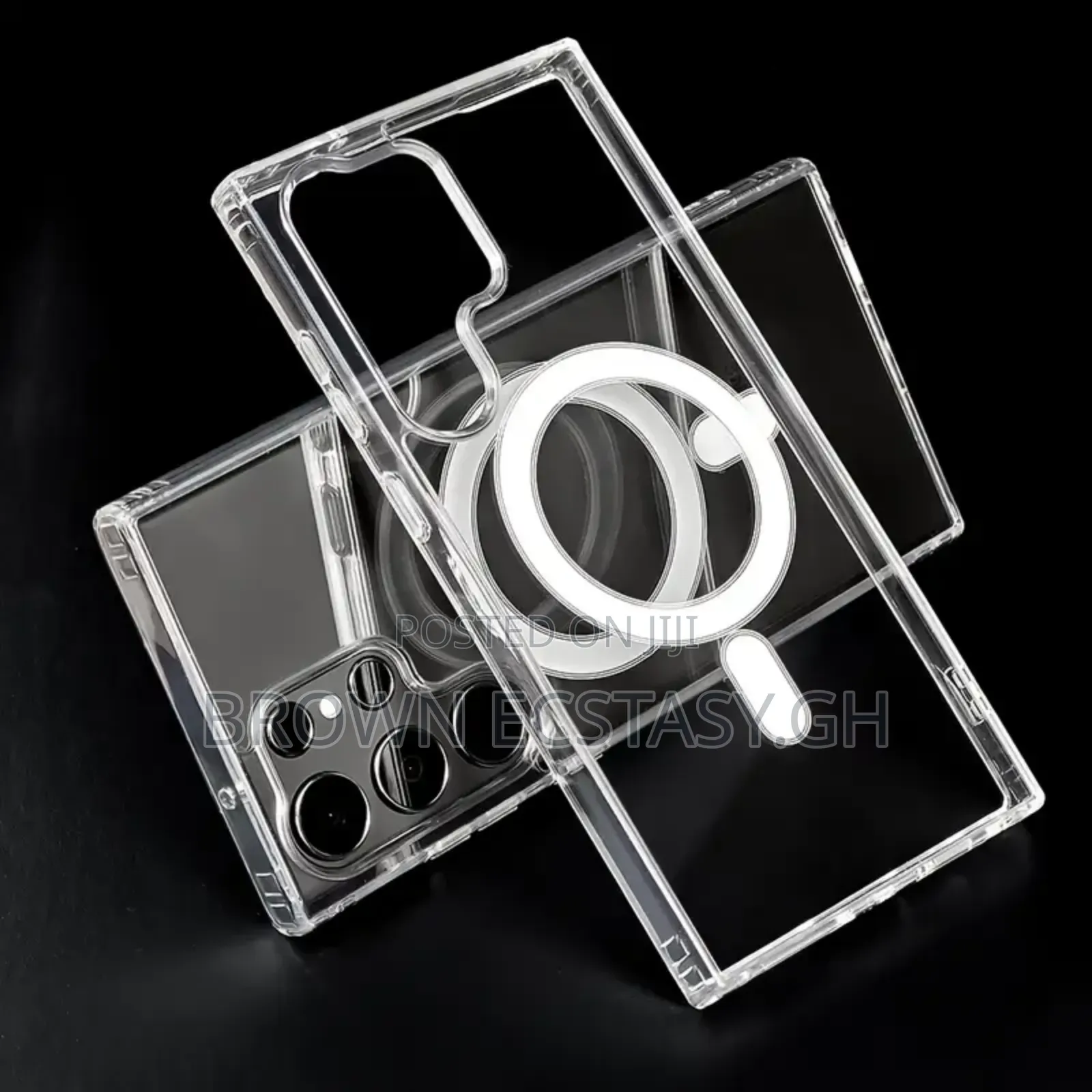 Galaxy S22/S23/S24/S25/S26 Ultra Full Clear Magsafe Case