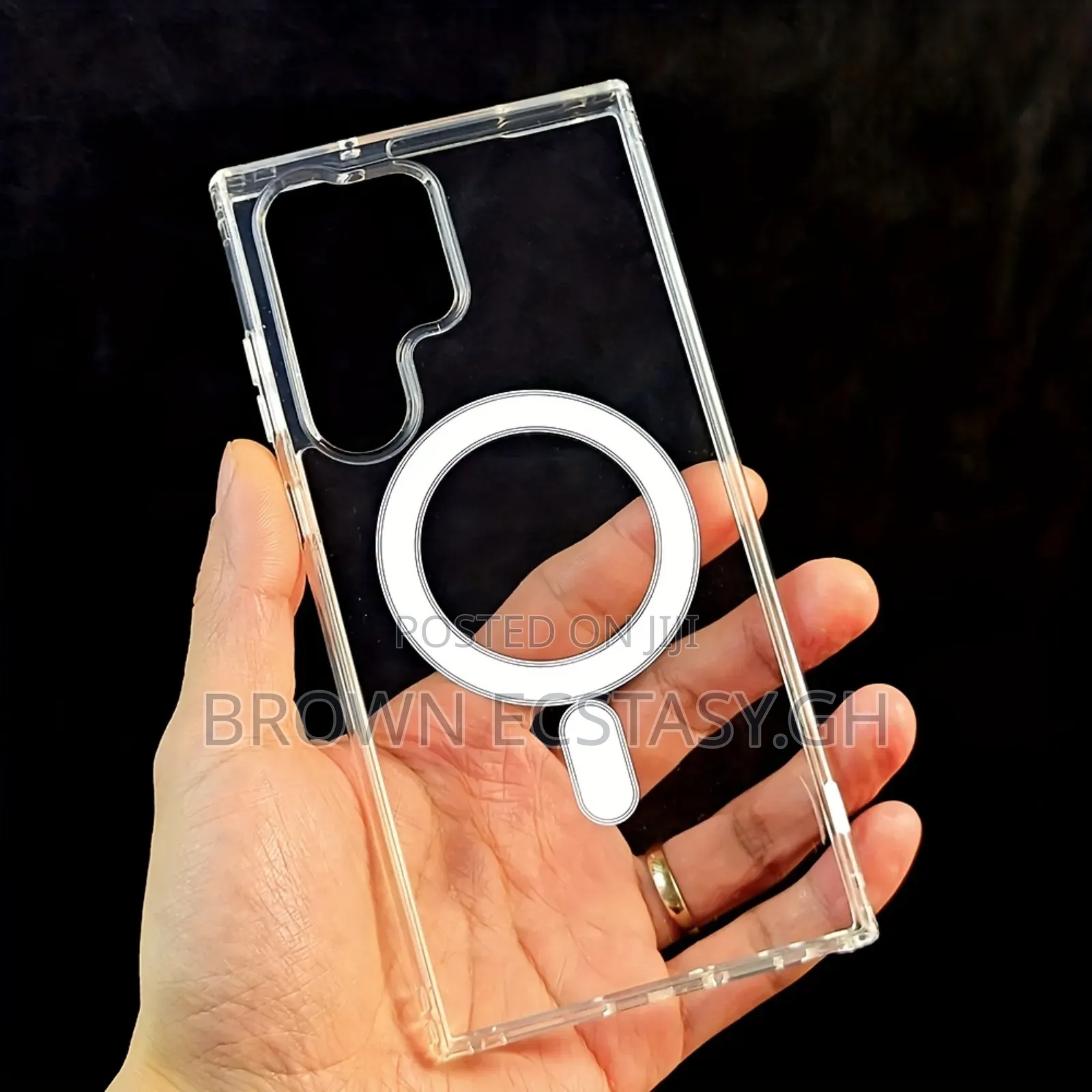 Galaxy S22/S23/S24/S25/S26 Ultra Full Clear Magsafe Case