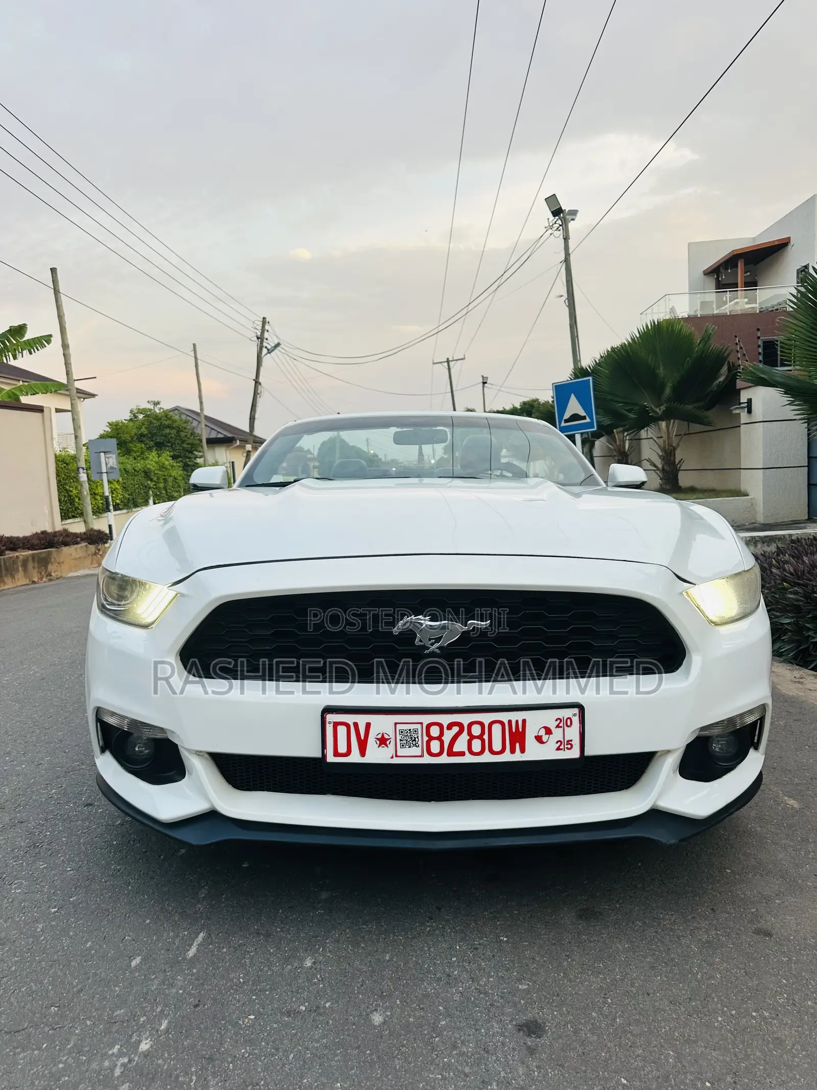 Ford Mustang EcoBoost Premium Convertible 2017 White