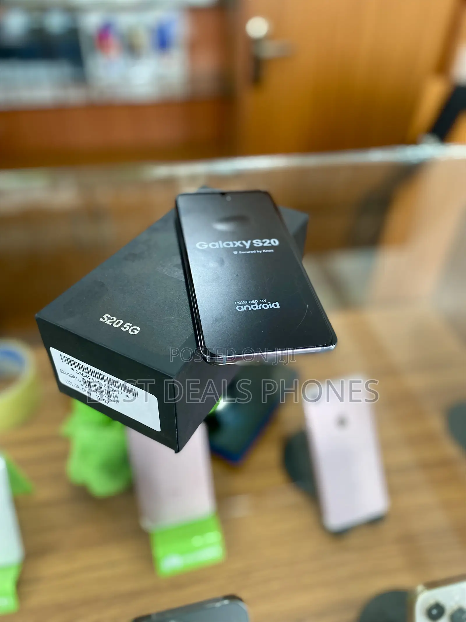 New Samsung Galaxy S20 5G Uw 128 GB Gray