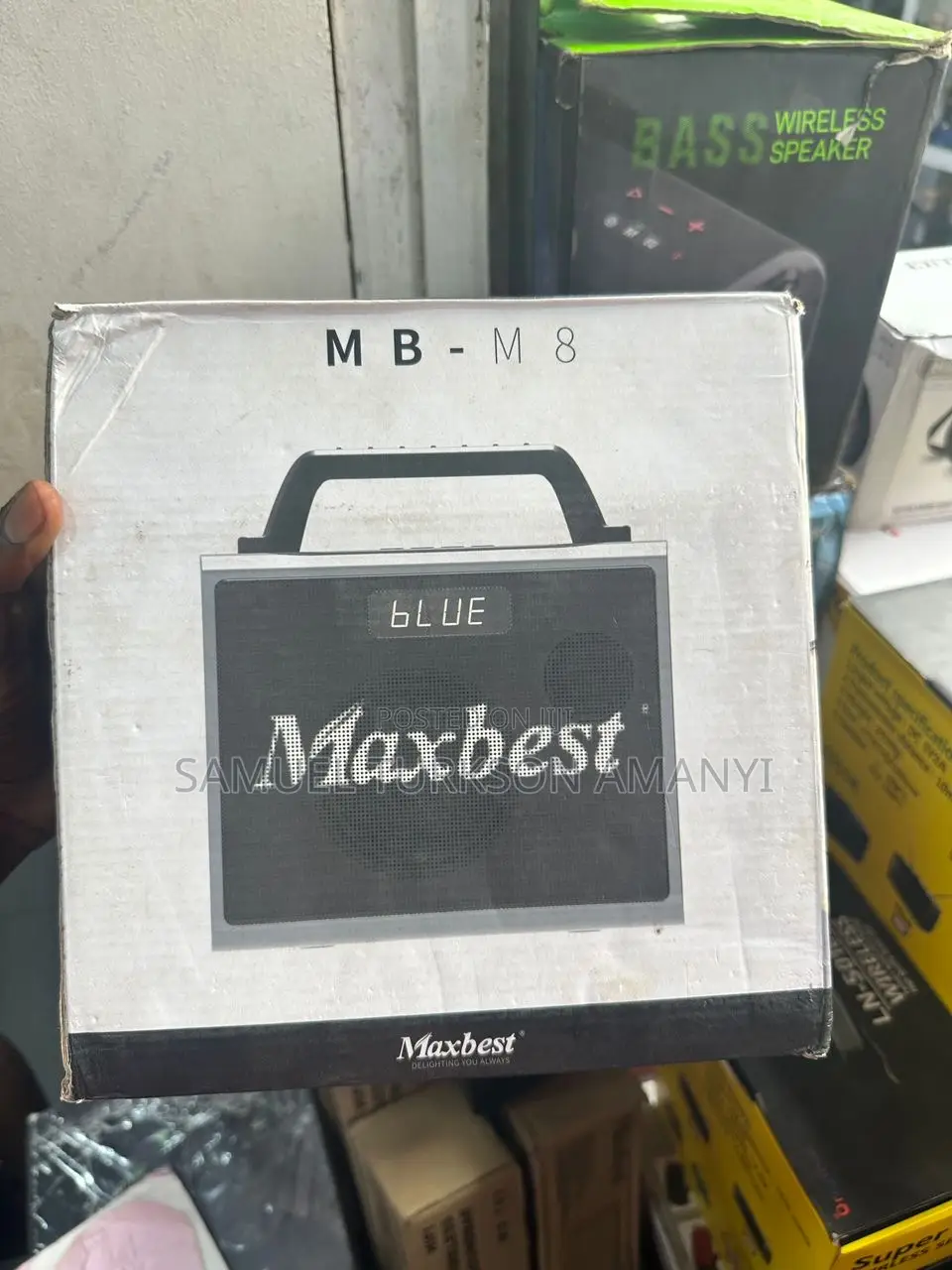 Maxbest Mb-M8 Wireless Bluetooth Speaker.