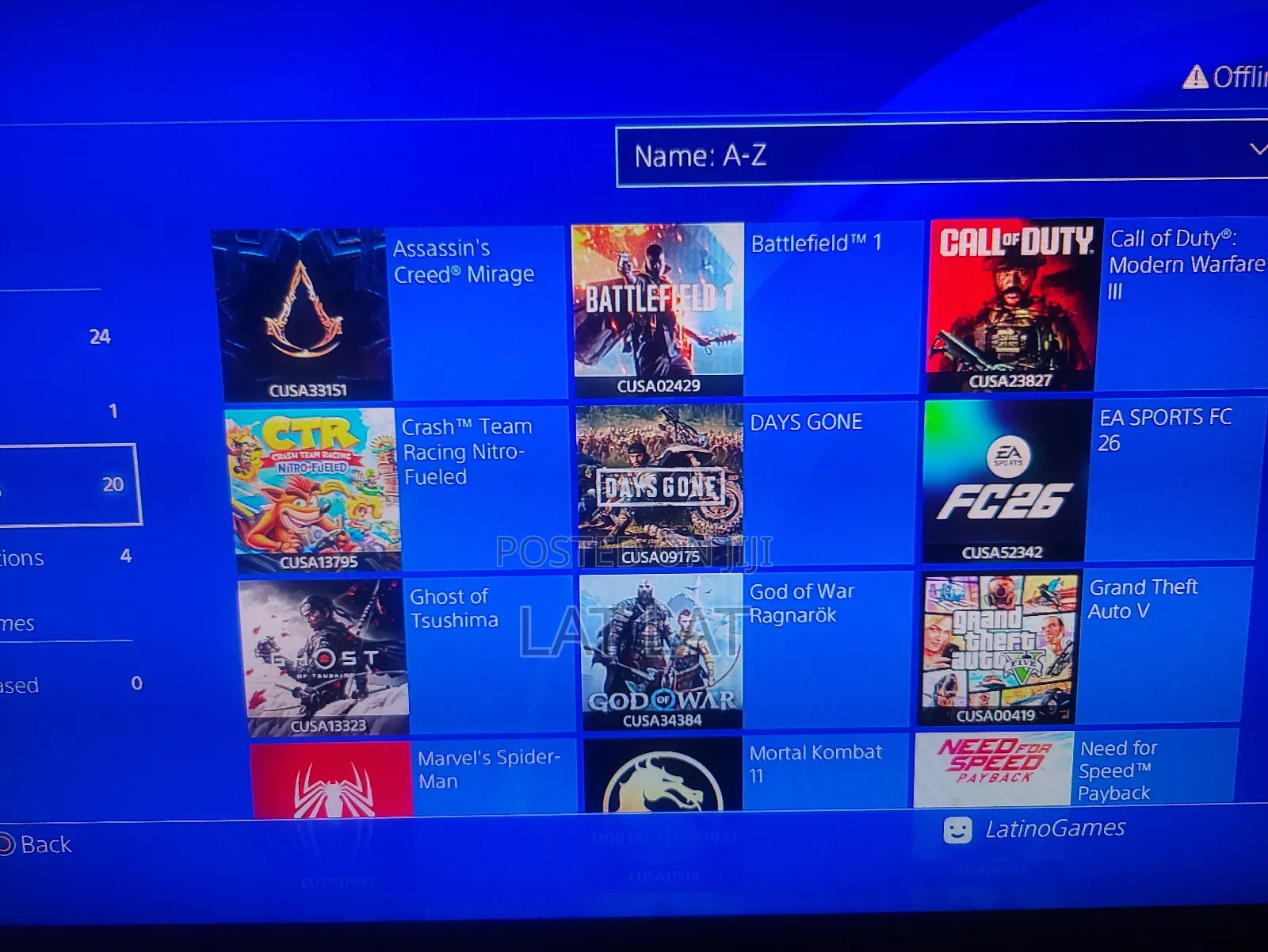 Ps4 Pro Jailbroken With 19 Games