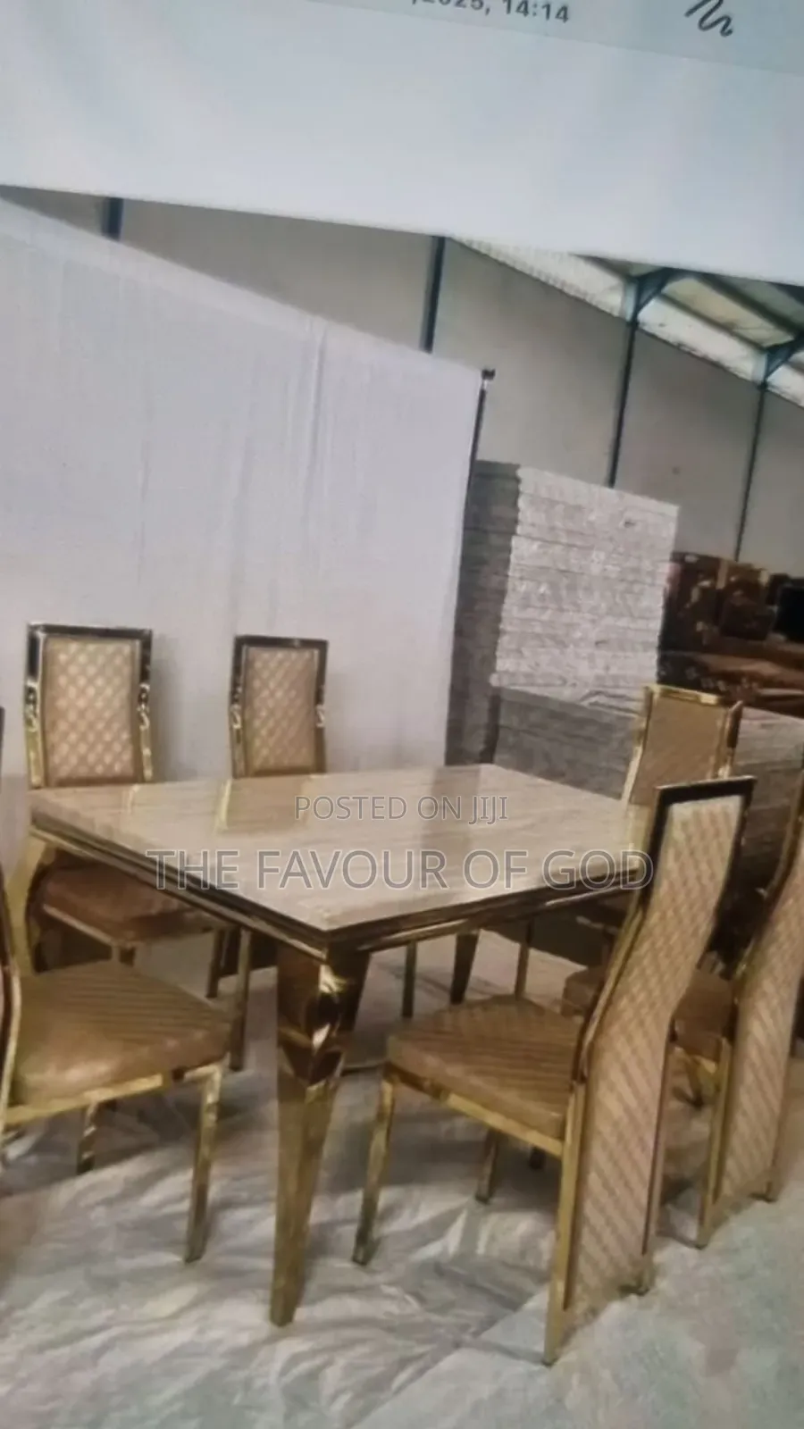 Authentic 6seater Marble Dining