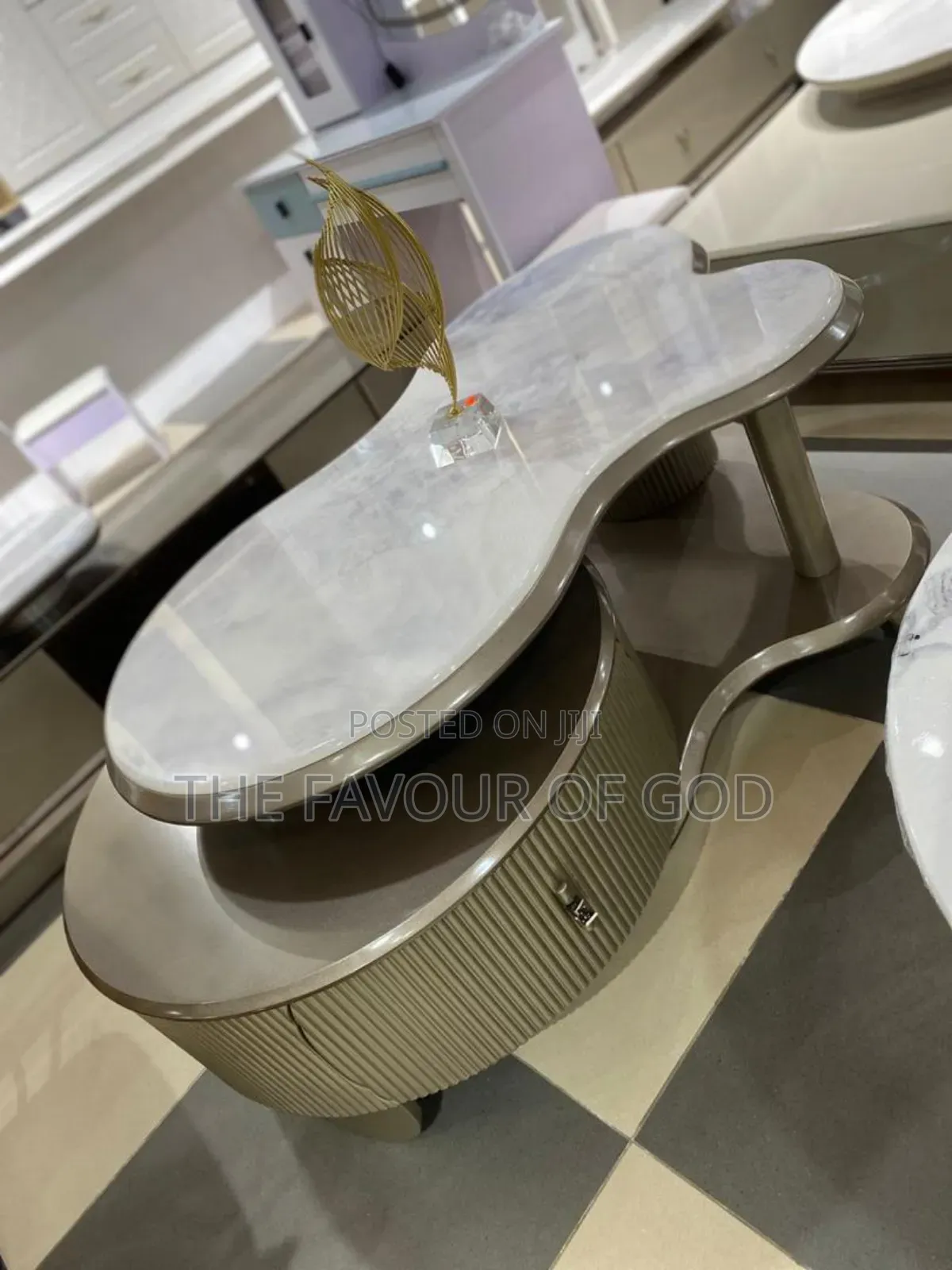 A Solid Marble Center Table