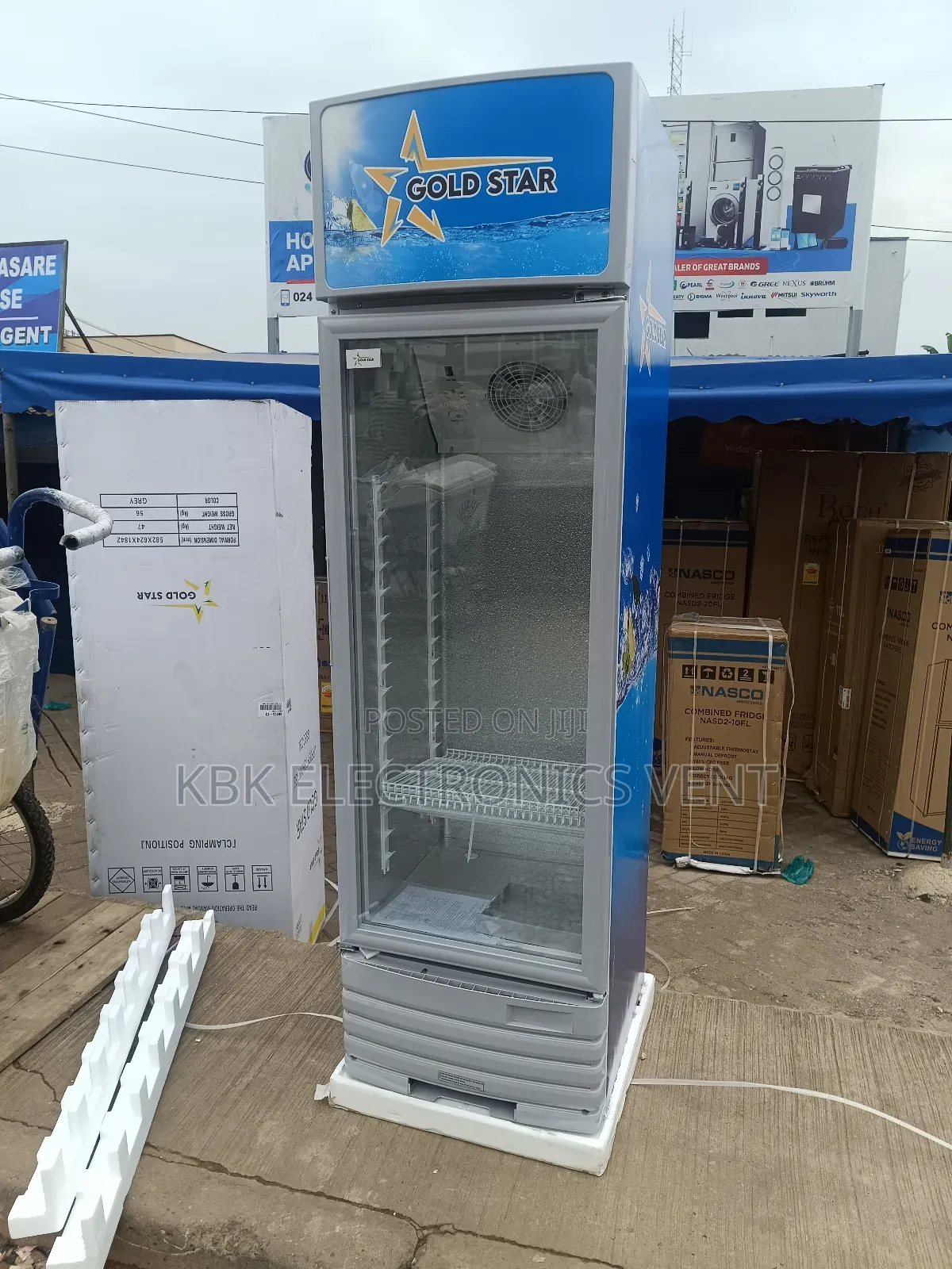 Goldstar 230liters Showcase Refrigerator