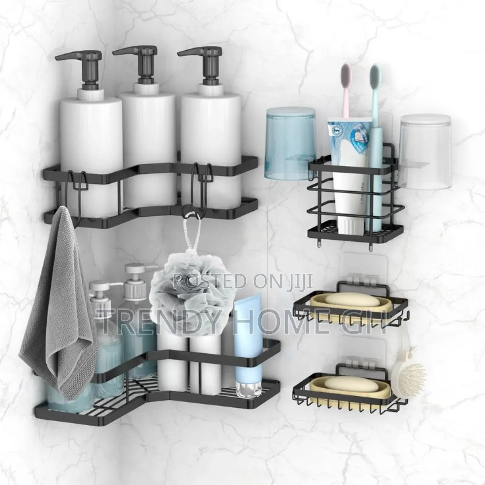 Bathroom Corner Shelf | Space Saver Shower Organizer